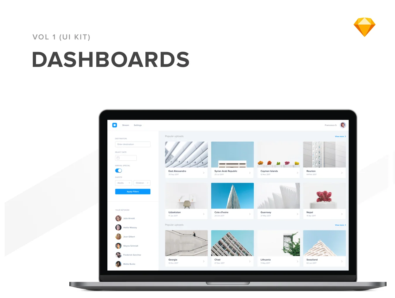 40 Web Dashboard UI Kit