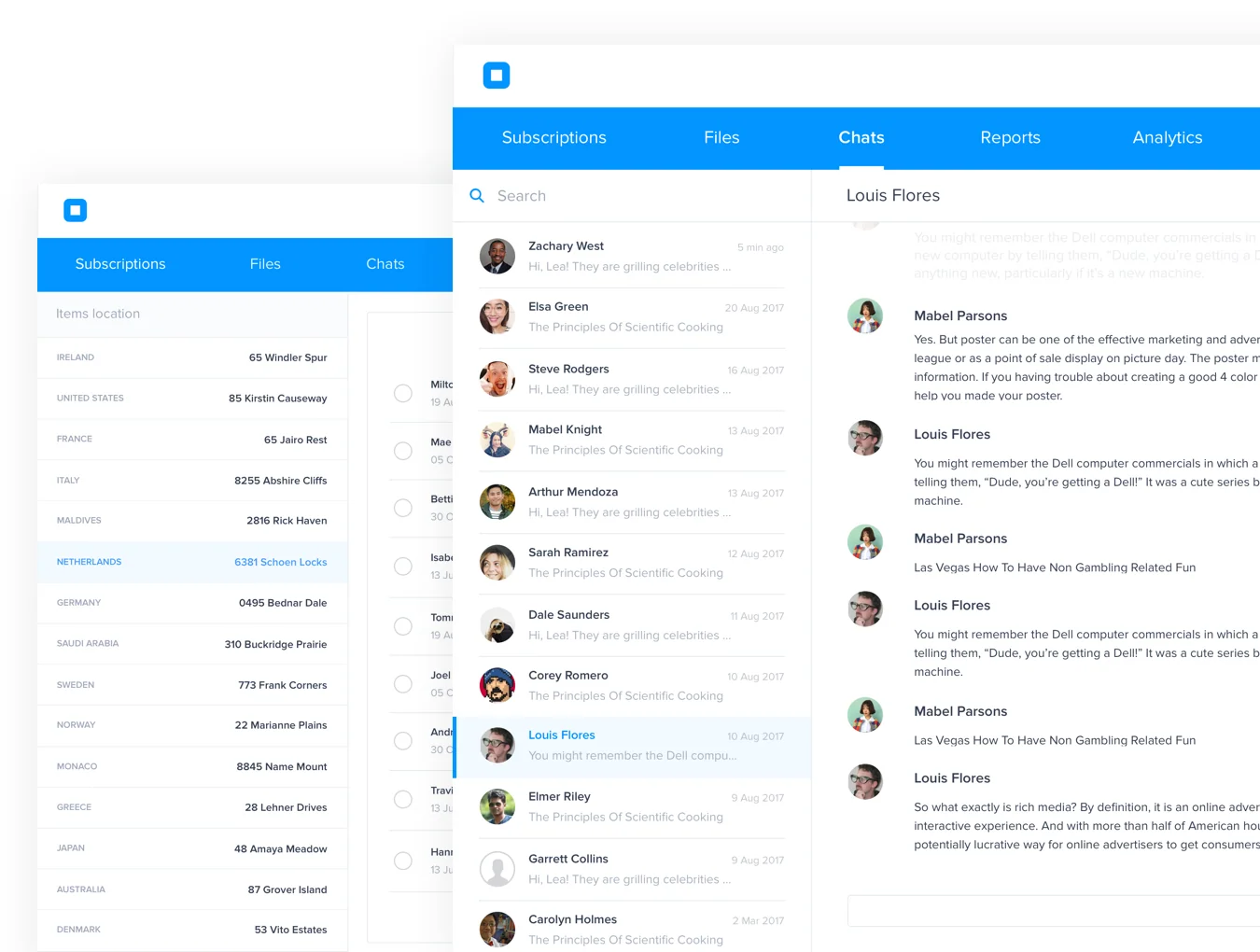40 Web Dashboard UI Kit 3