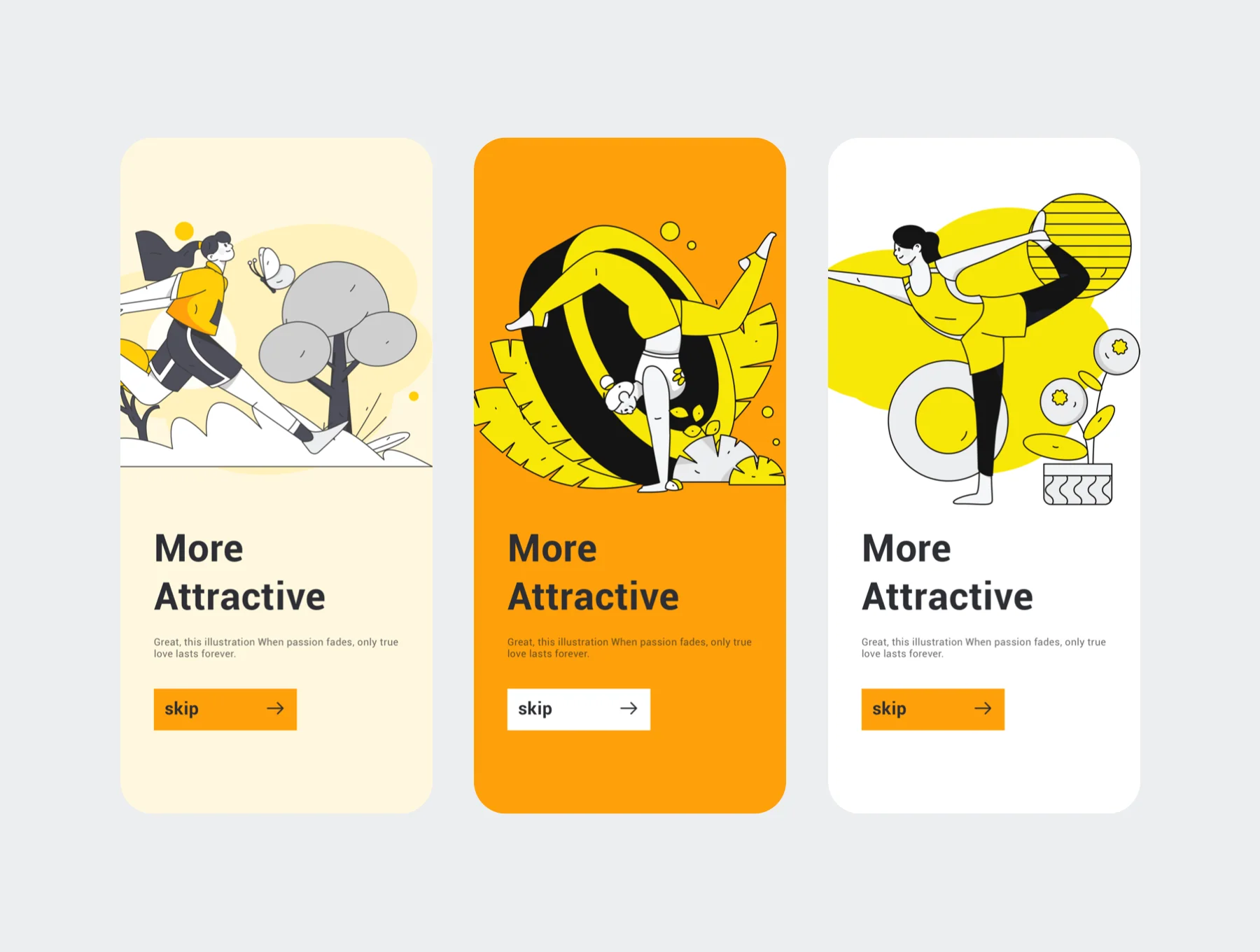 41 line flat vector illustrations 4