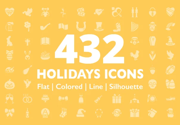 432 Holidays Icons