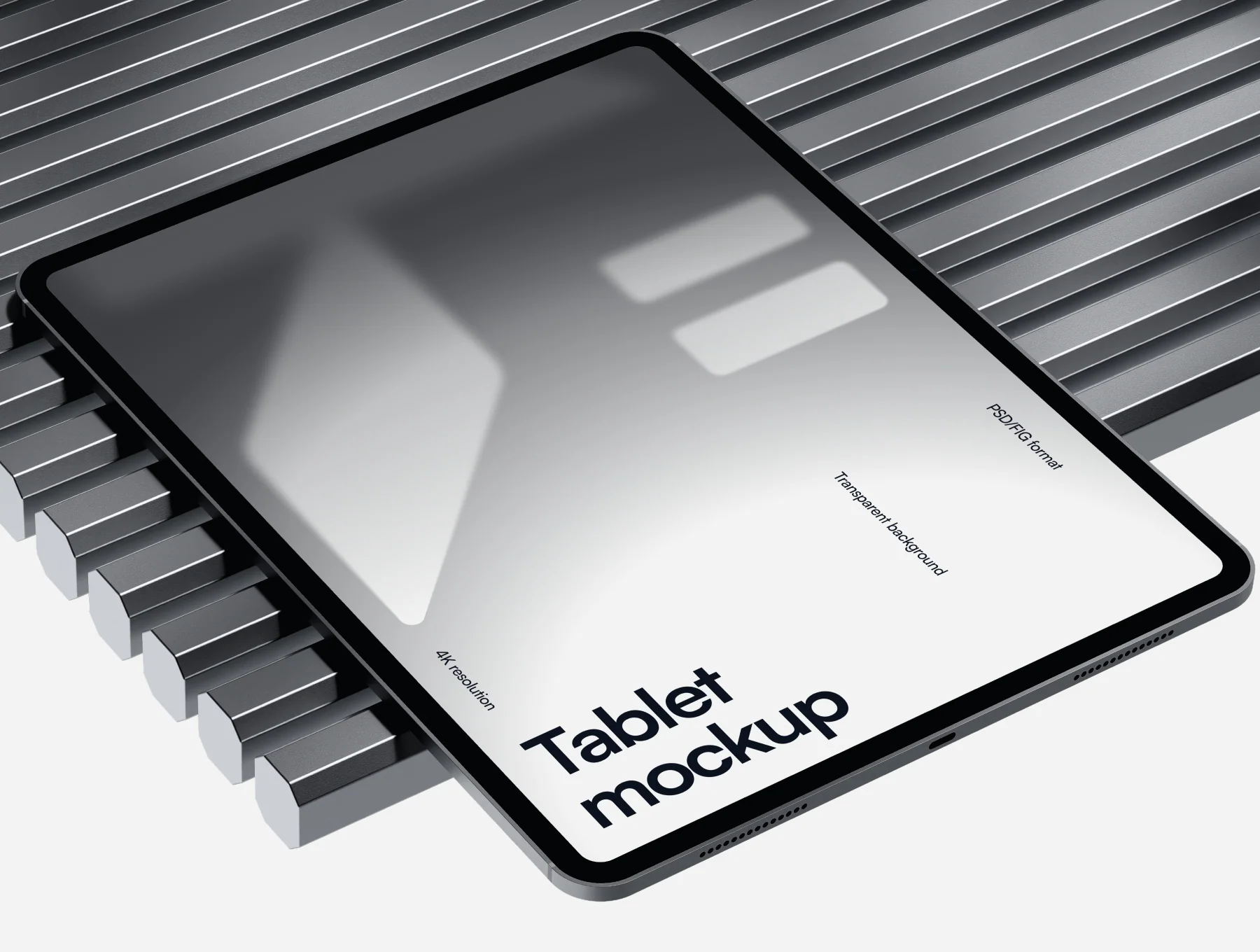 44 Device Mockups — Metal Scene Pack (PSD & FIG) 6