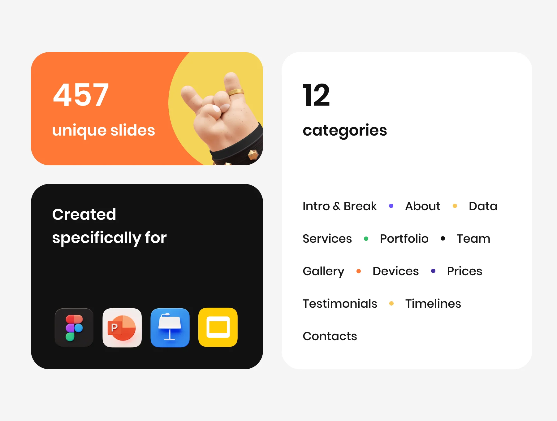 457 Slides Pitch Deck Template 3