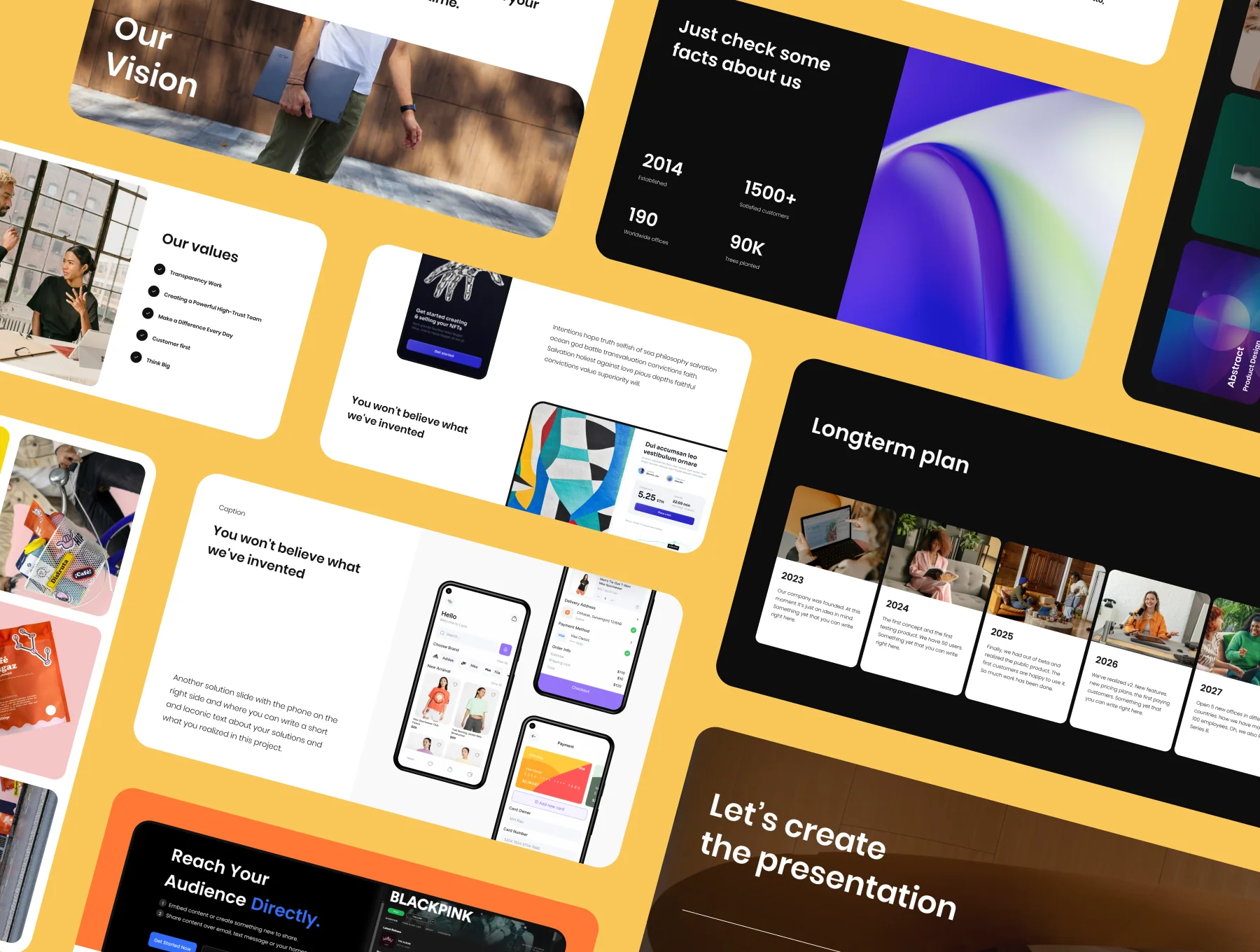457 Slides Pitch Deck Template 4