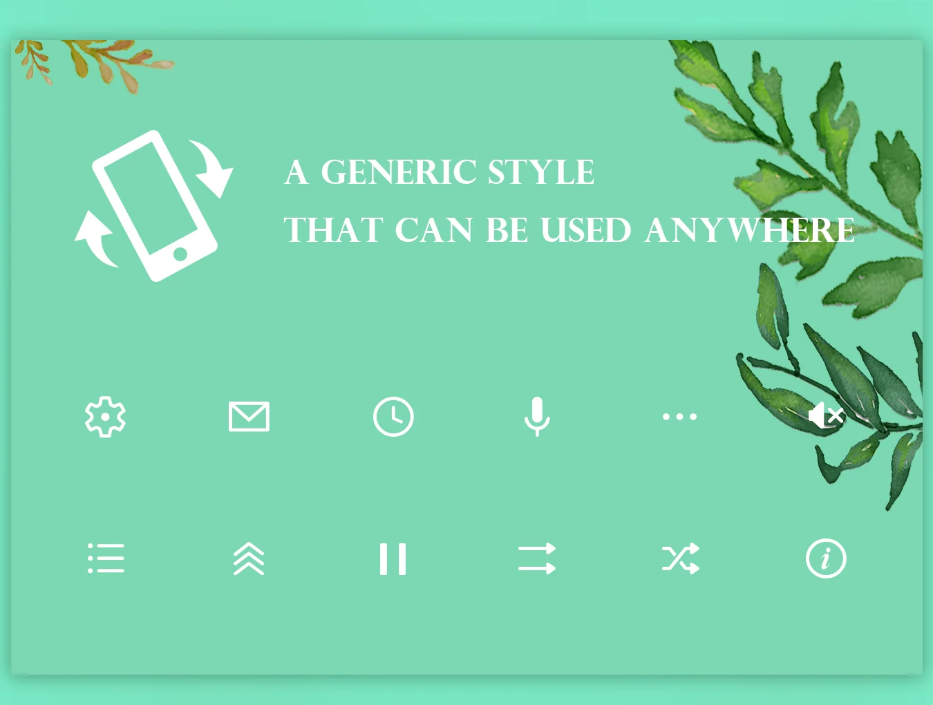 48 Generic Icons 3