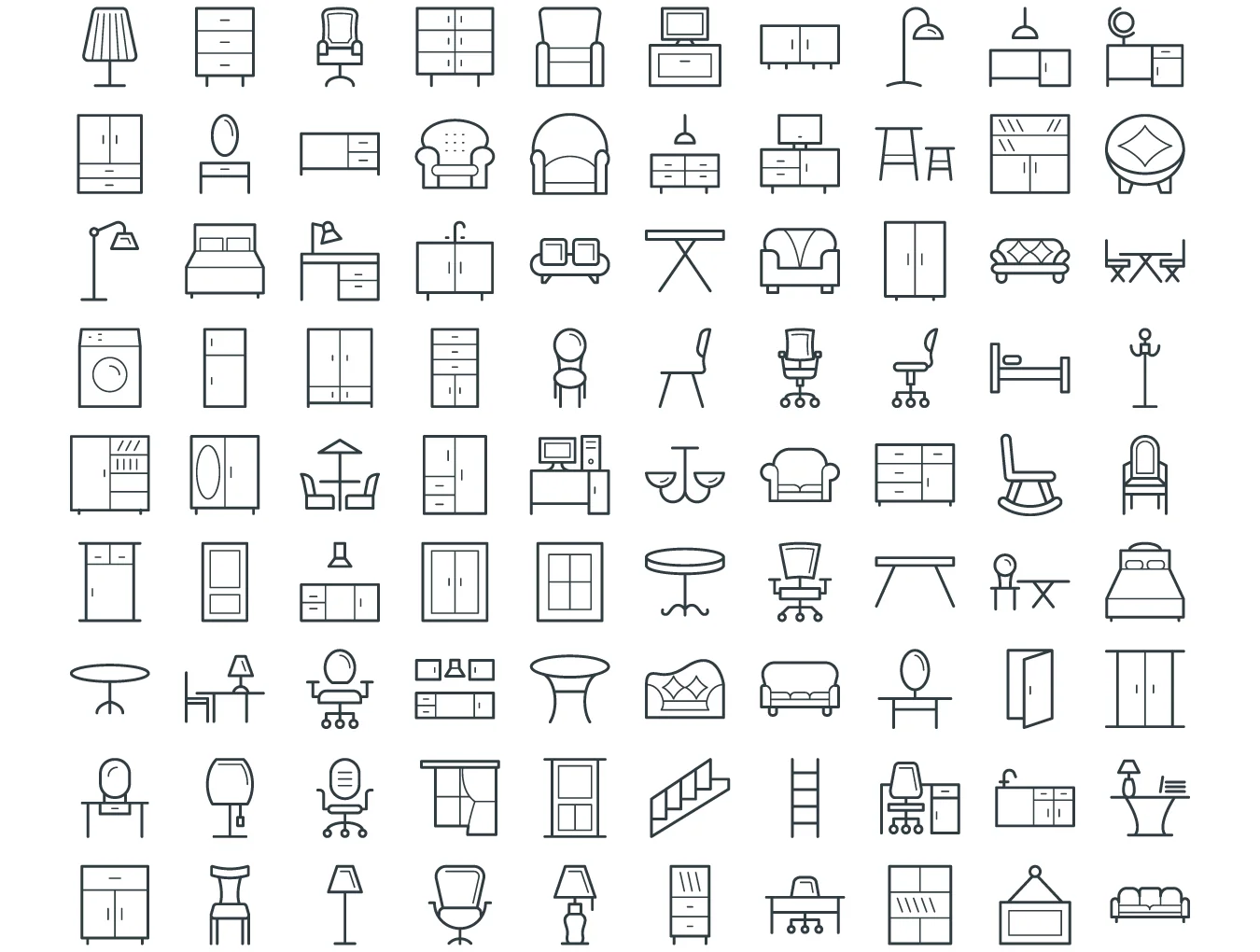 4800 Line Icons 3