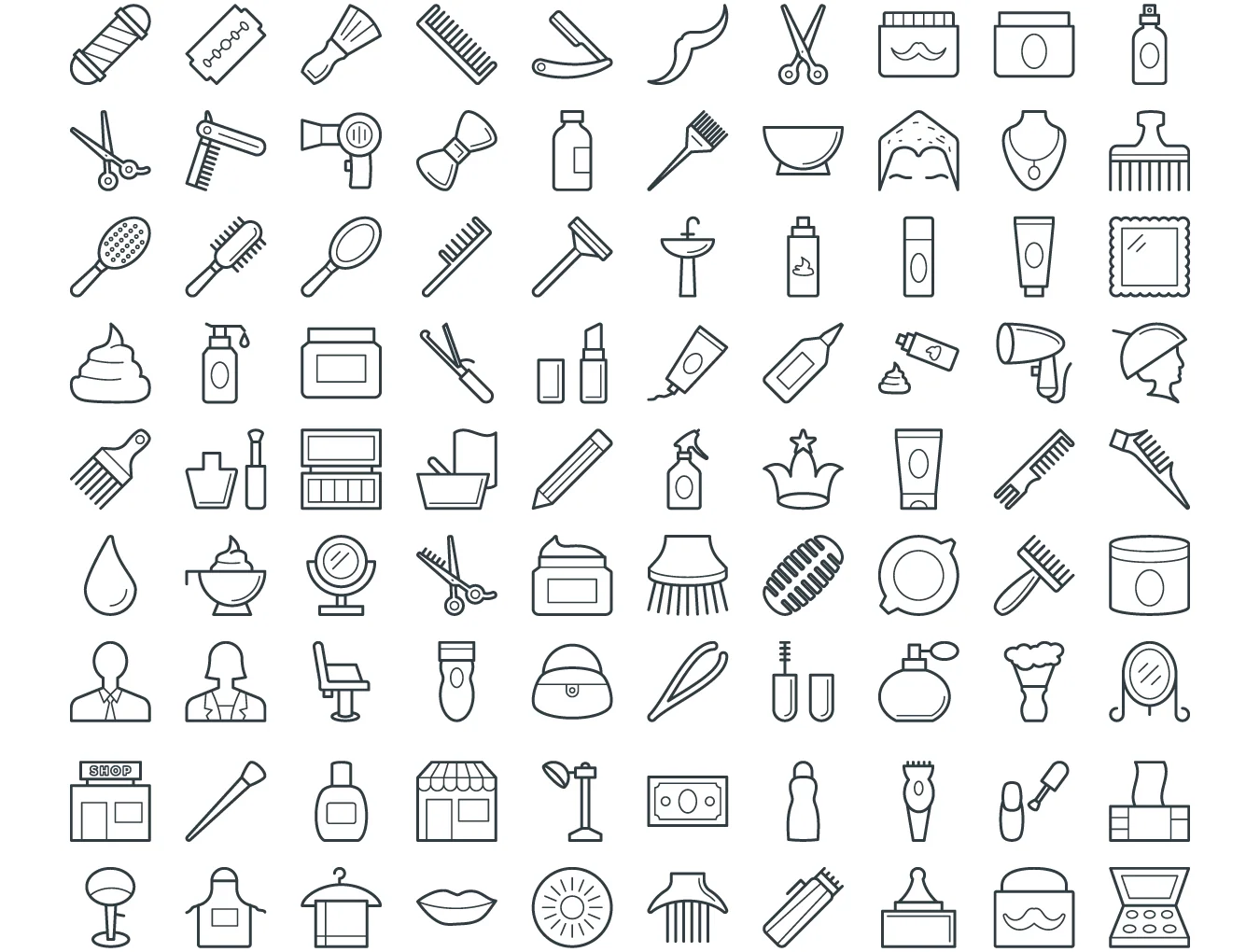 4800 Line Icons 5