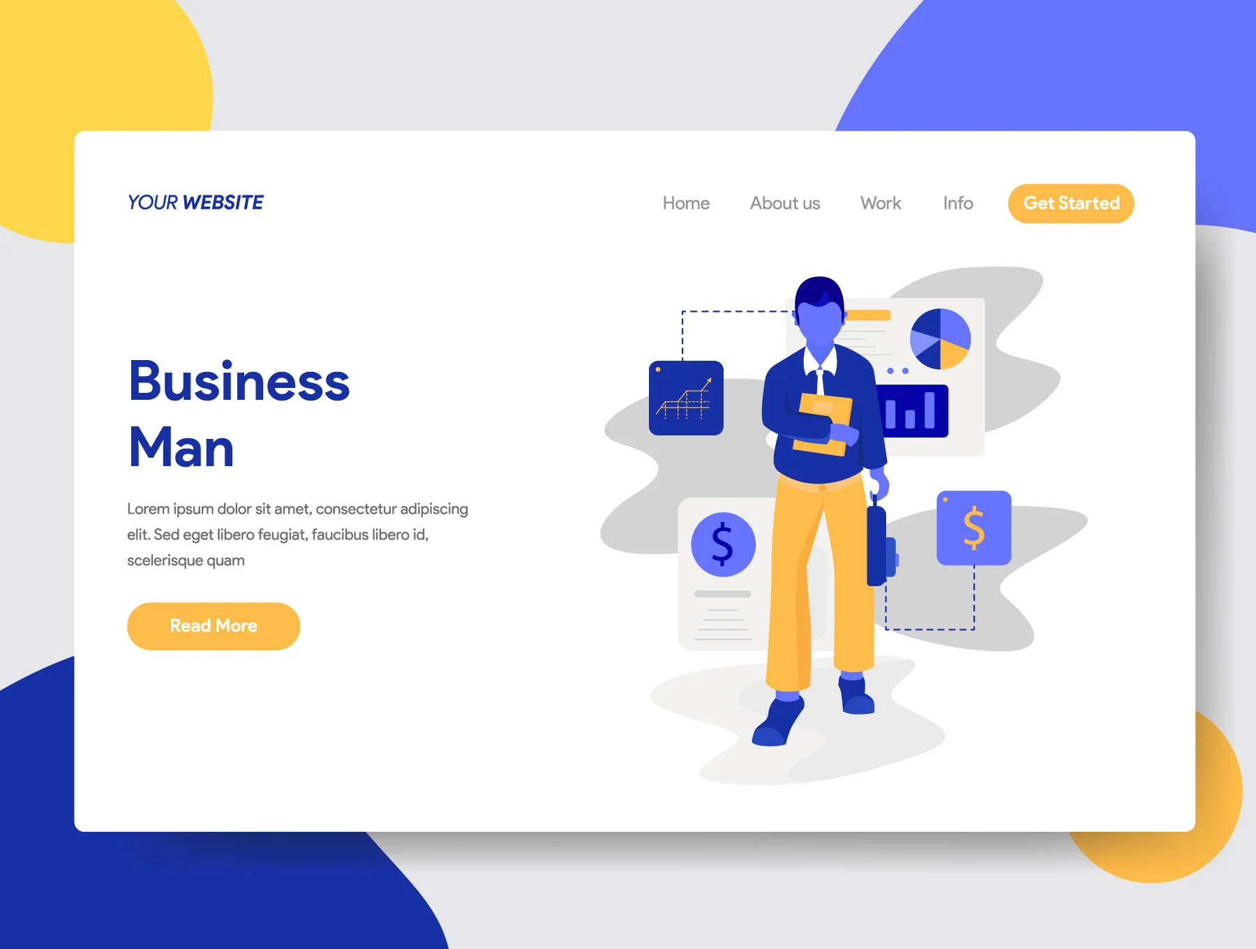 5 Business Concept Illustrations 6