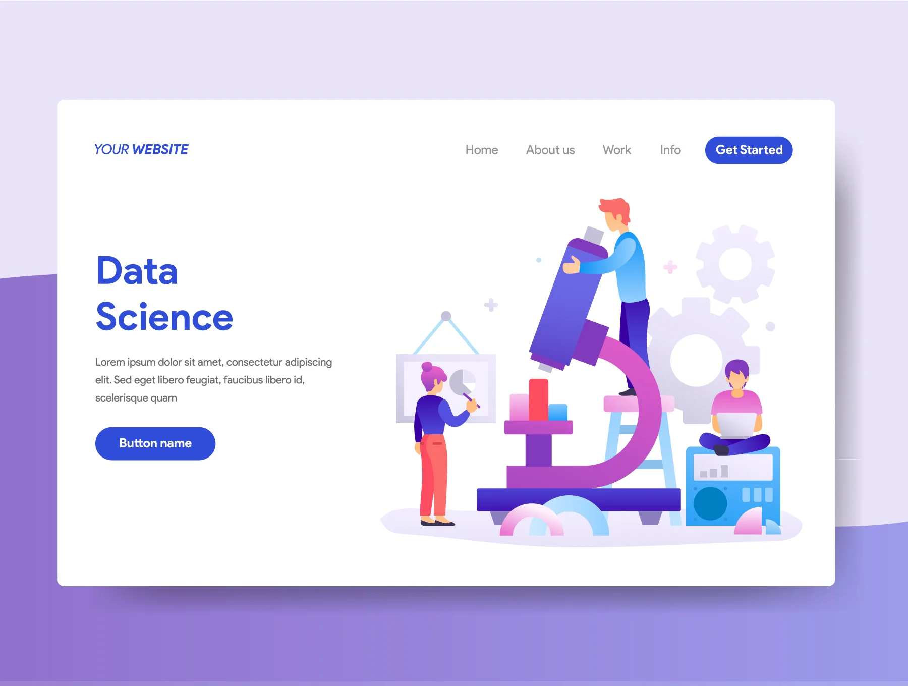 Statistic Web Illustrations 3