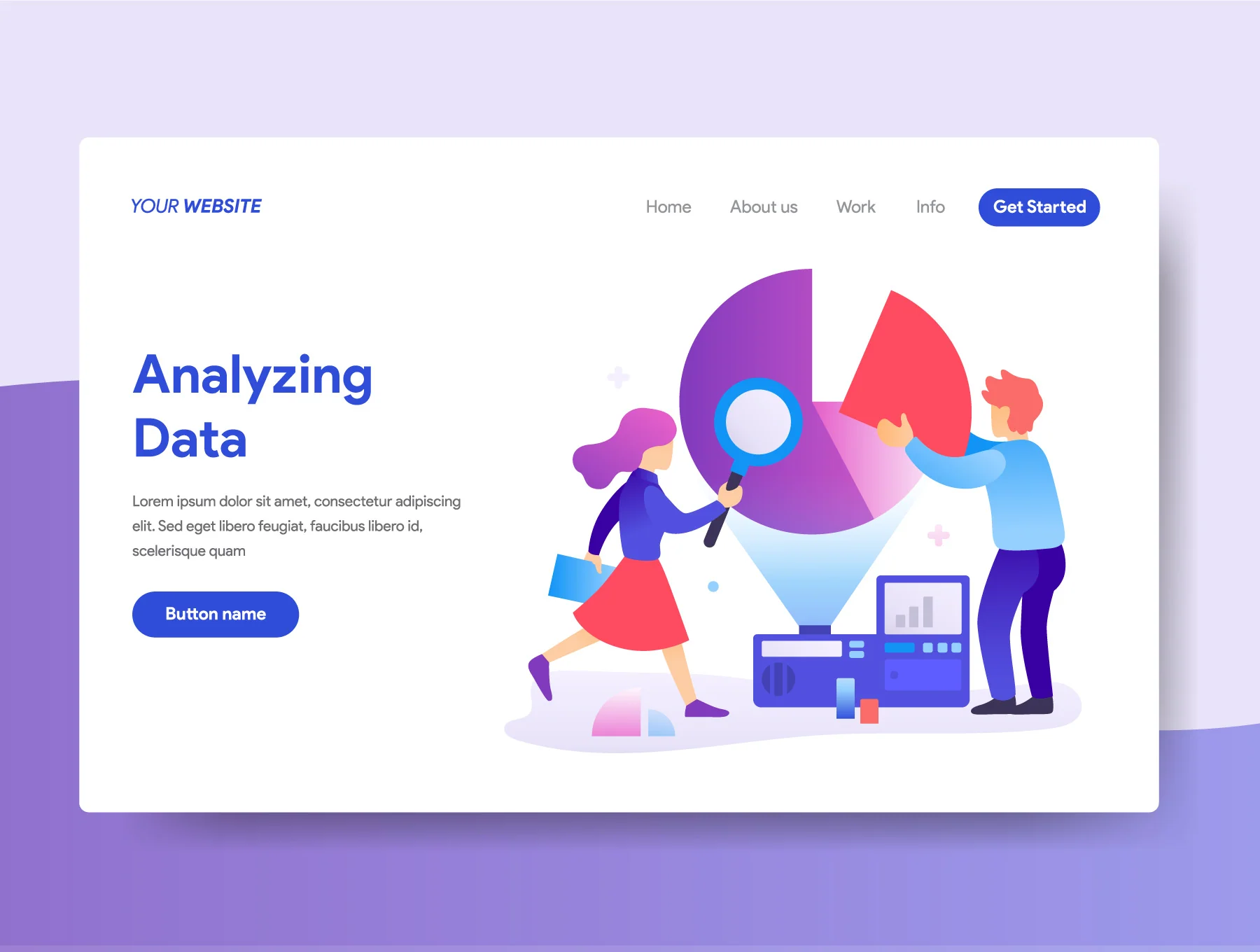 Statistic Web Illustrations 5