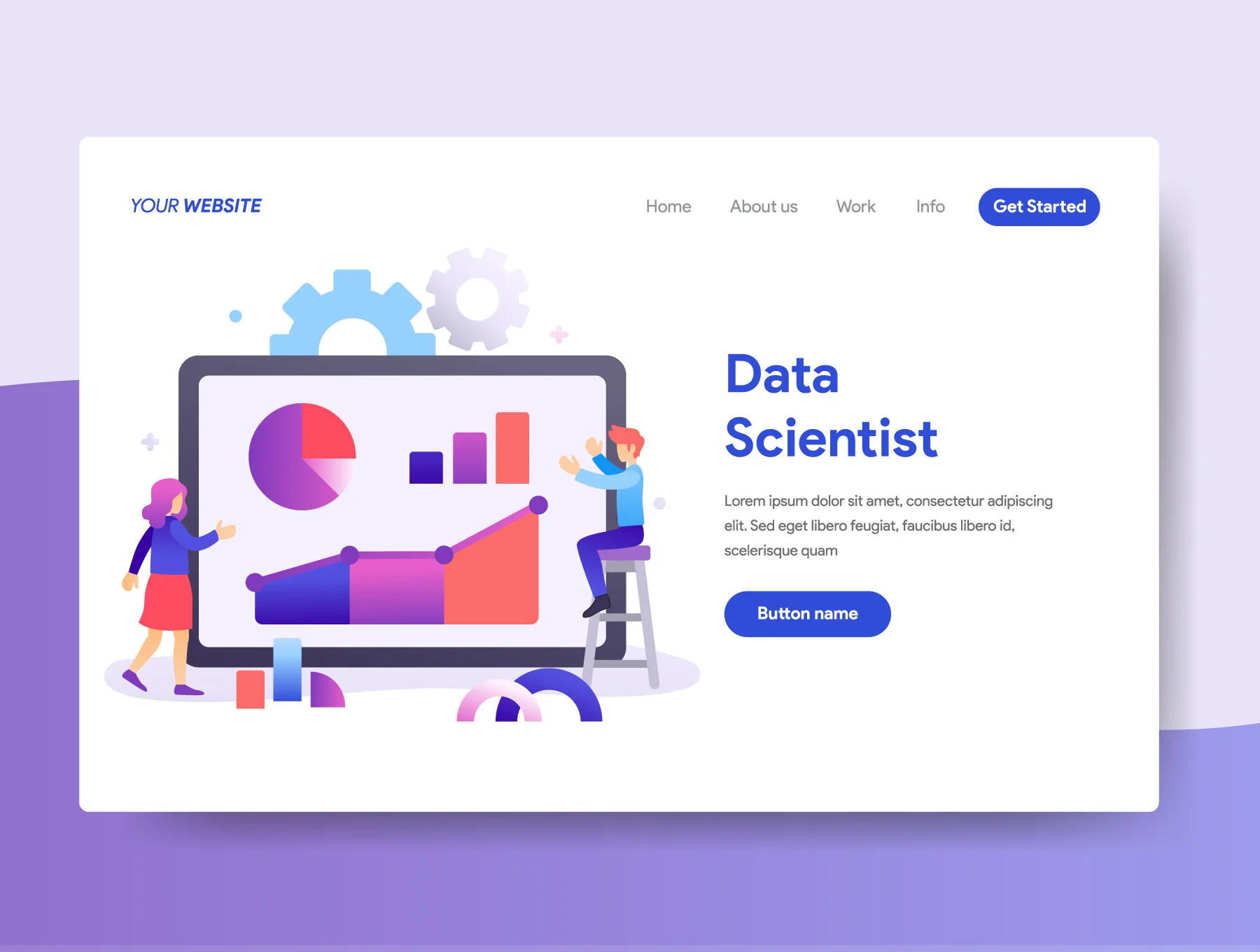 Statistic Web Illustrations 6