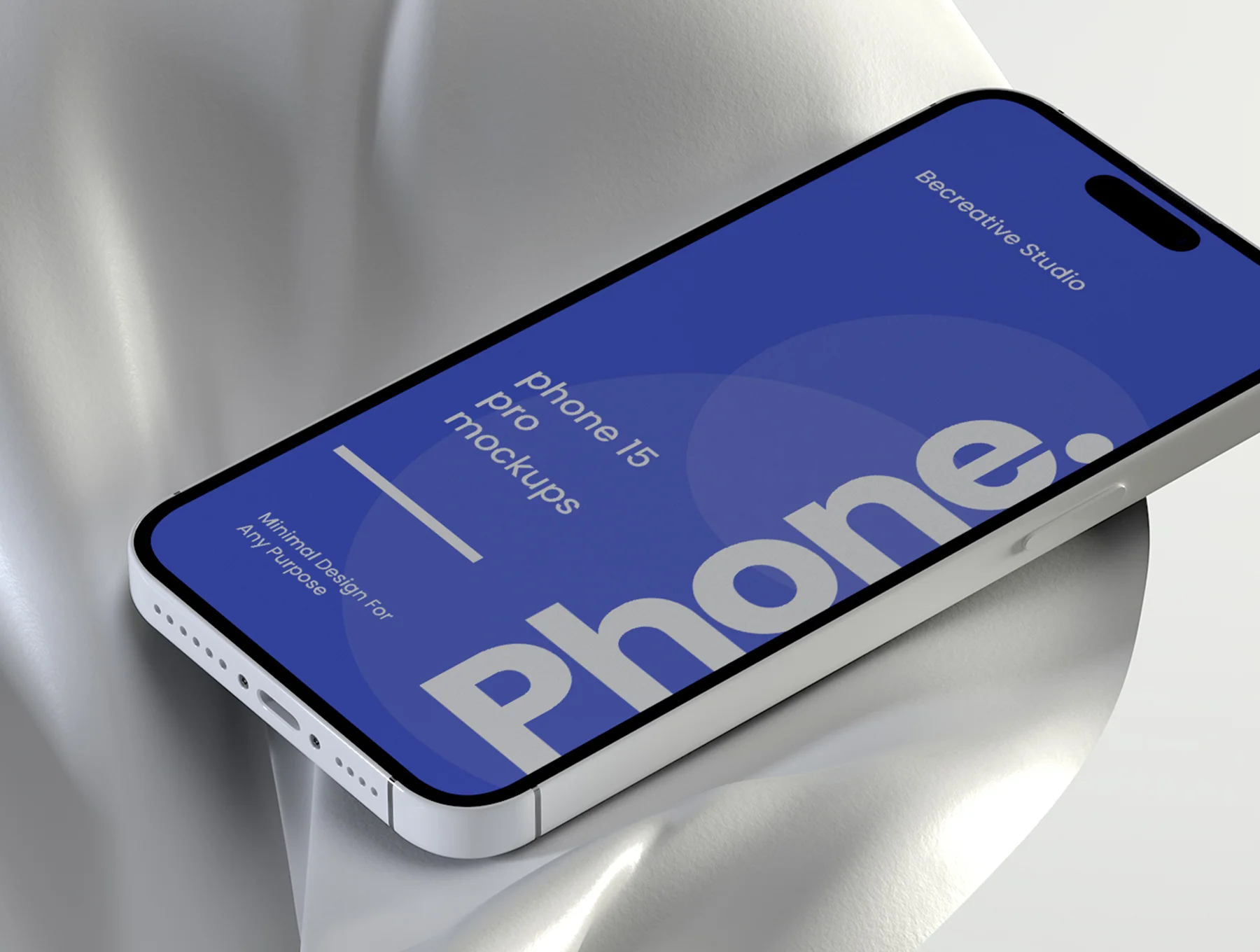5 iPhone 15 Pro Max Mockups