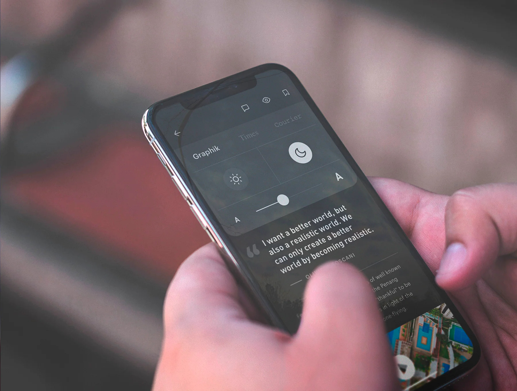 5 iPhone X in hand mockups 7