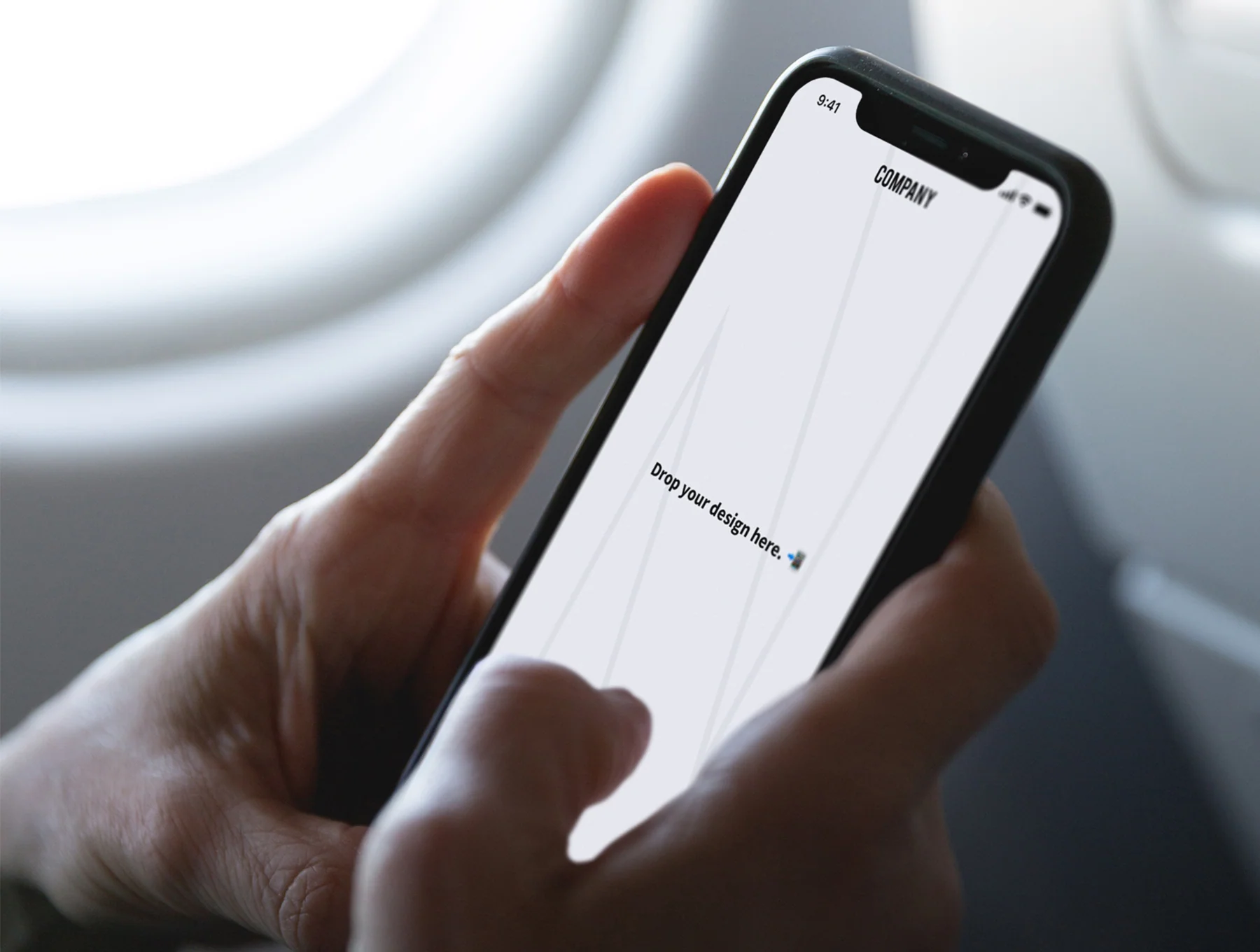 5 iPhone X Photorealistic mockups