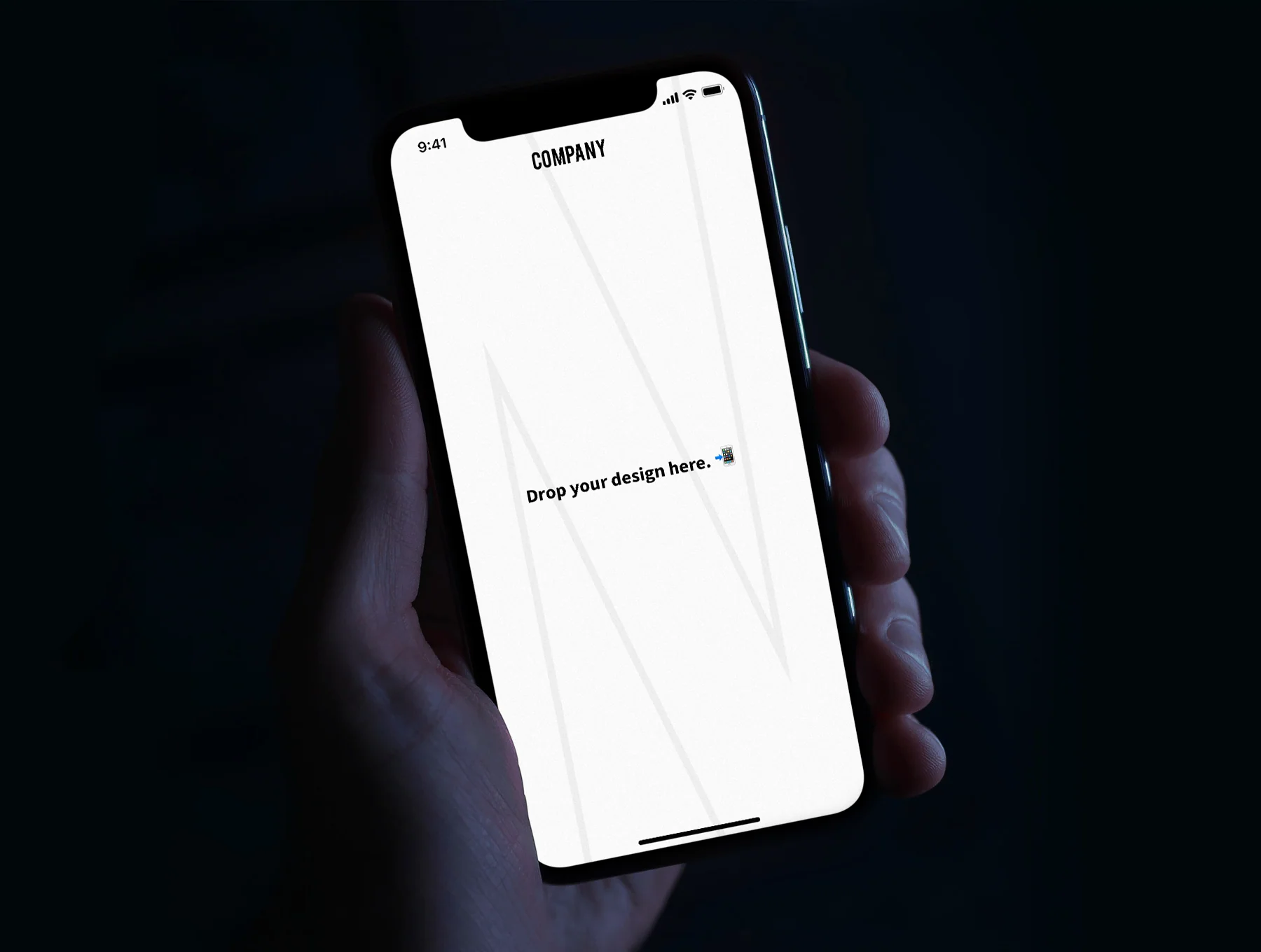 5 iPhone X Photorealistic mockups 6