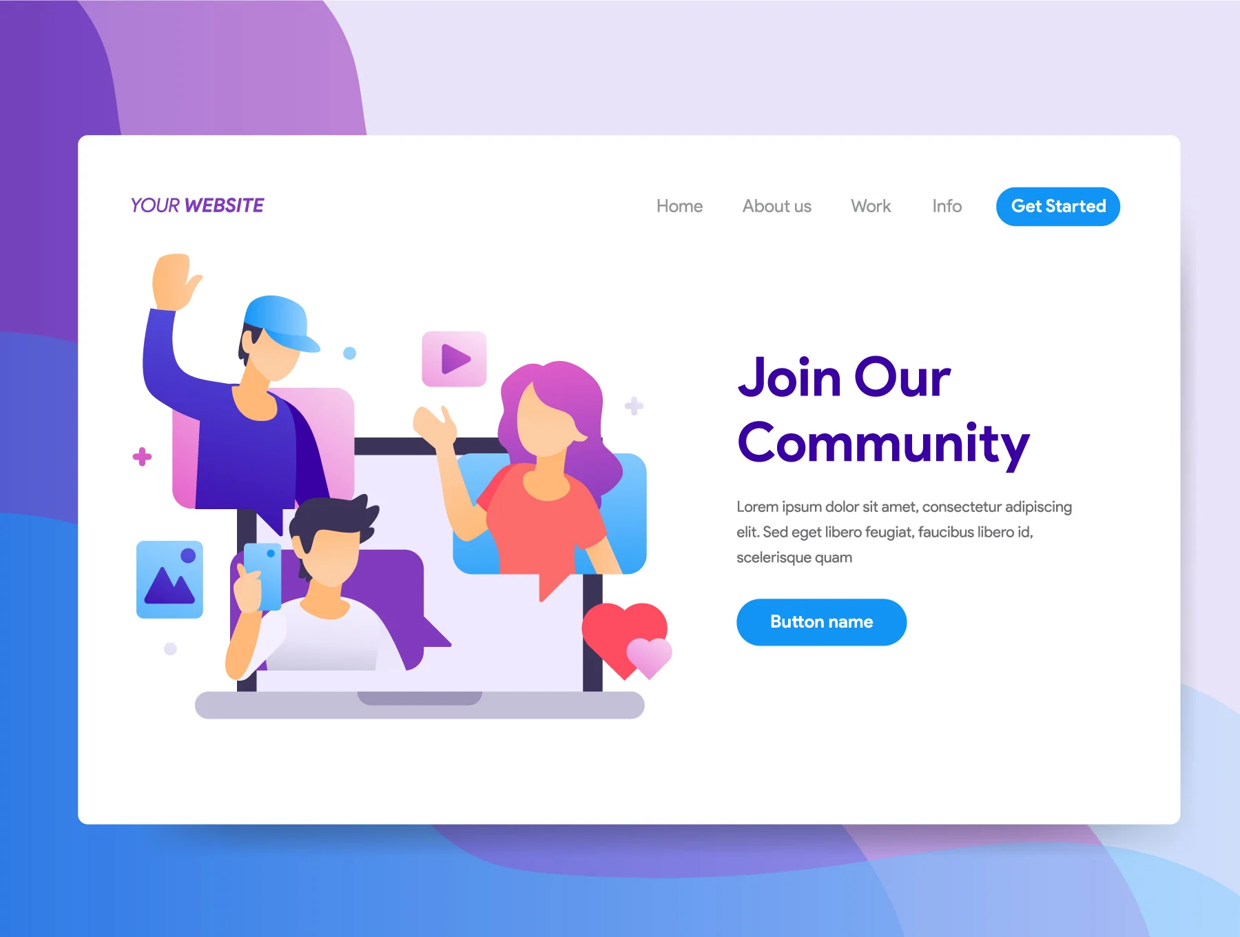 5 Social Media Illustration 4