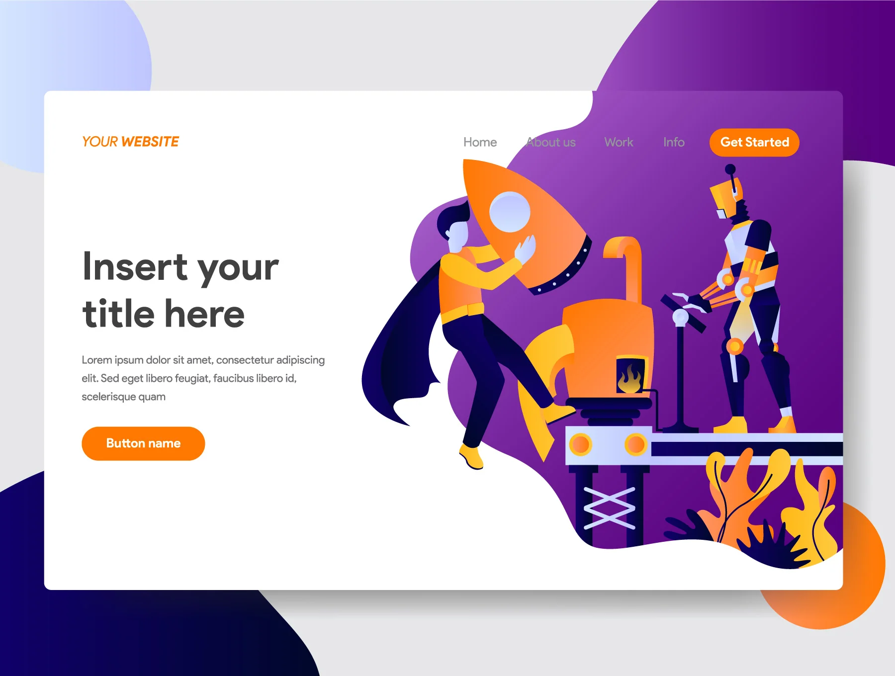5 Startup Business Illustration with Space Theme 6