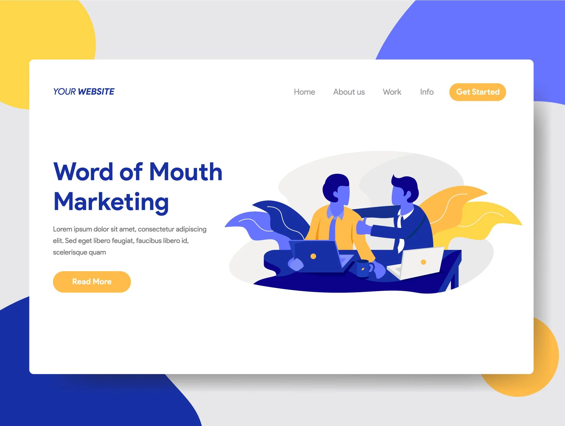 5 Traditional Marketing Illustration 2