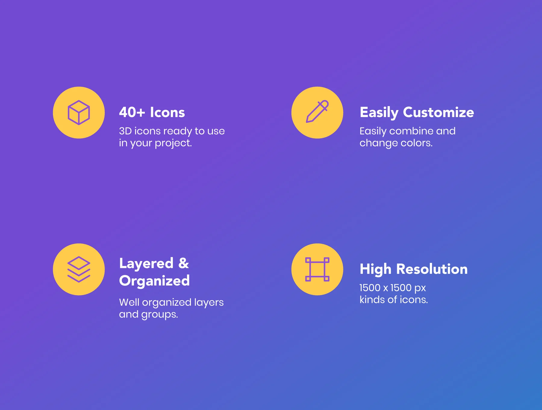 50 3D Icons Pack 2
