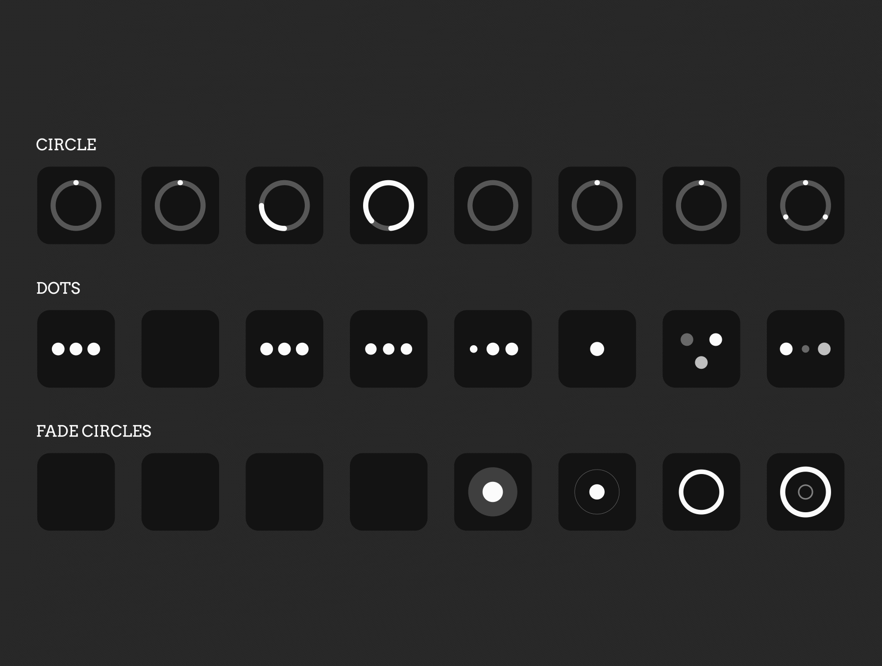 50+ Animated Loaders 5