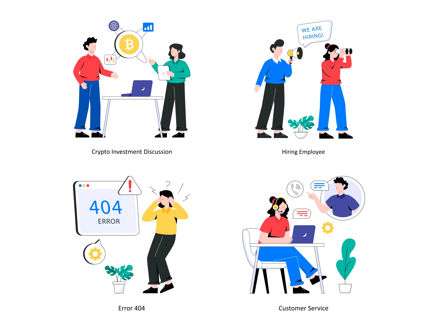 50 Business Illustrations 3