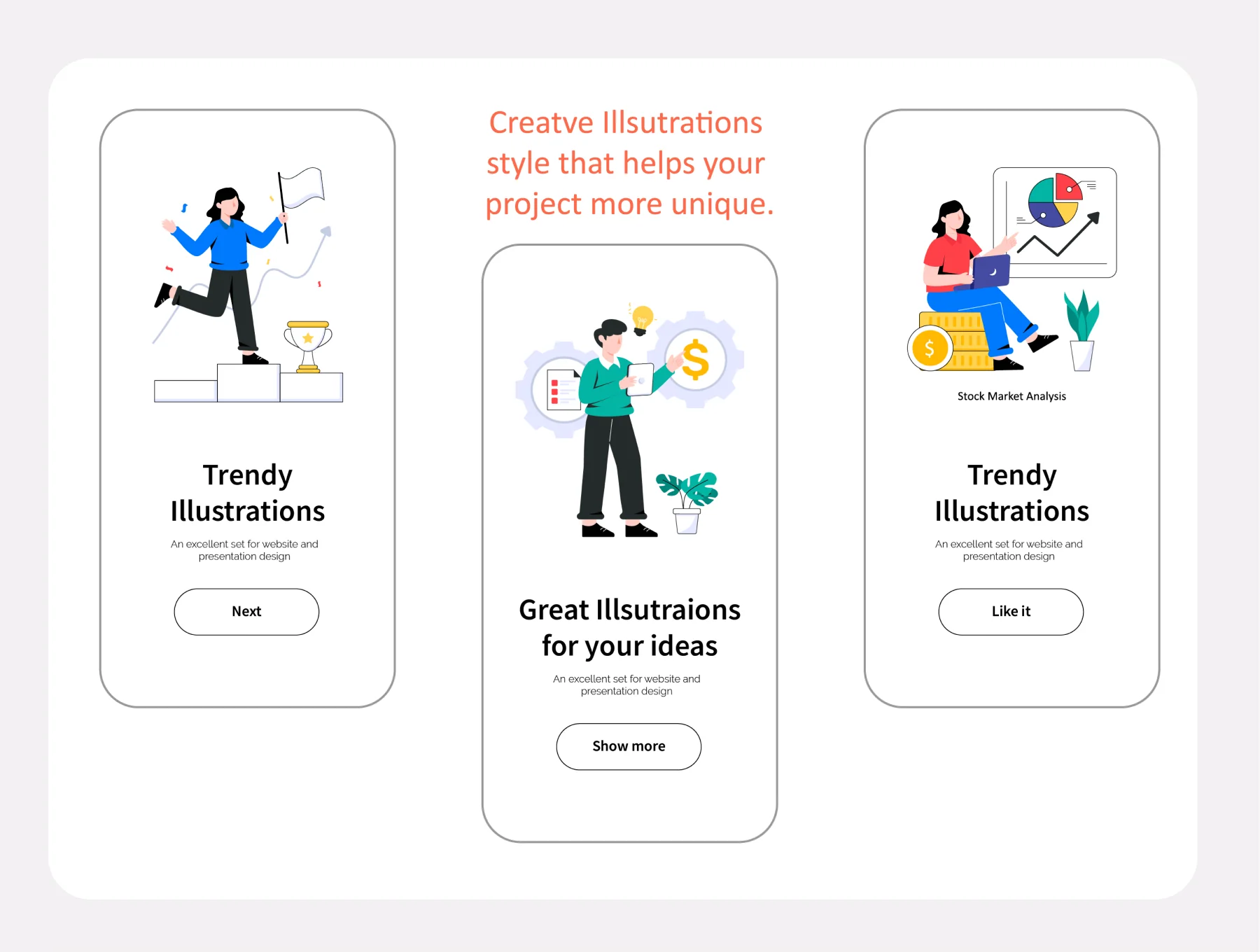 50 Business Illustrations 4