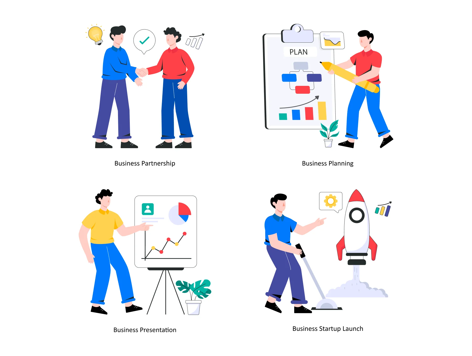 50 Business Illustrations 5