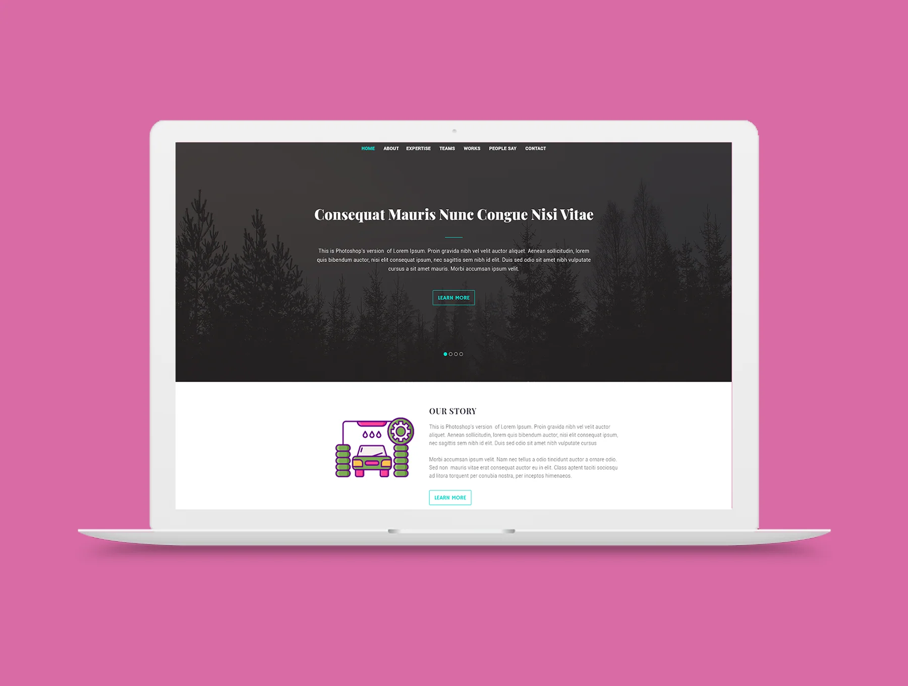 50 Car Wash Icons | Wildberry Series 5