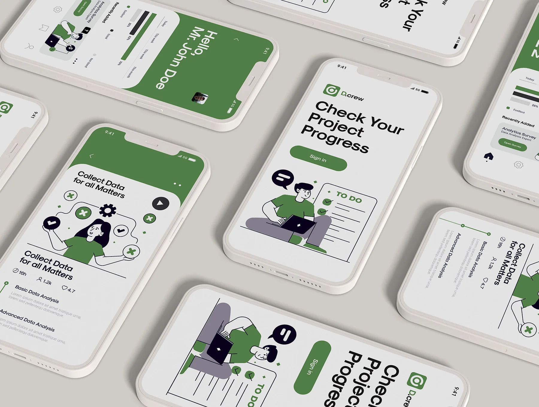 50 Digital Business Activities Illustrations vol.2 5