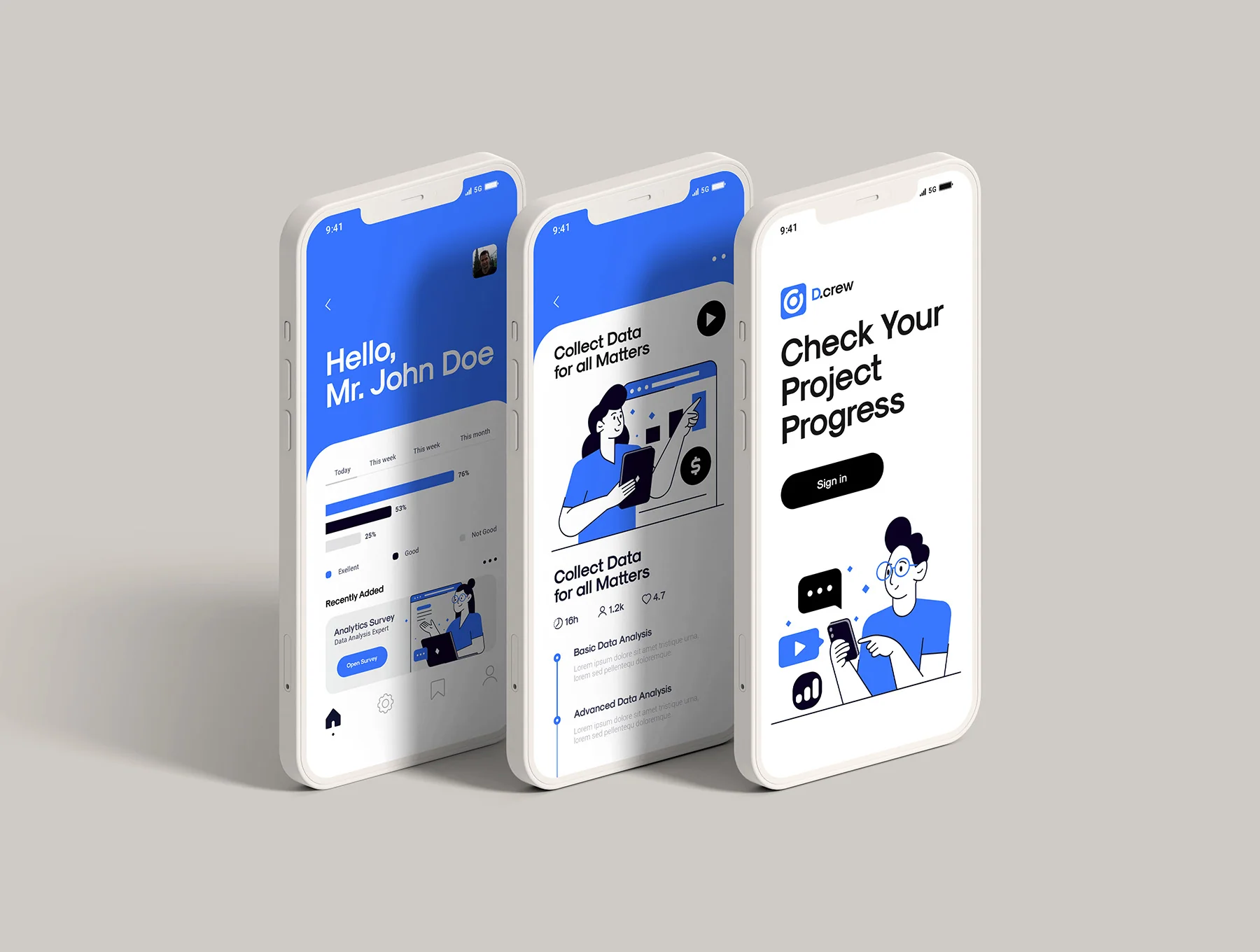 50 Digital Business Activities Illustrations 4