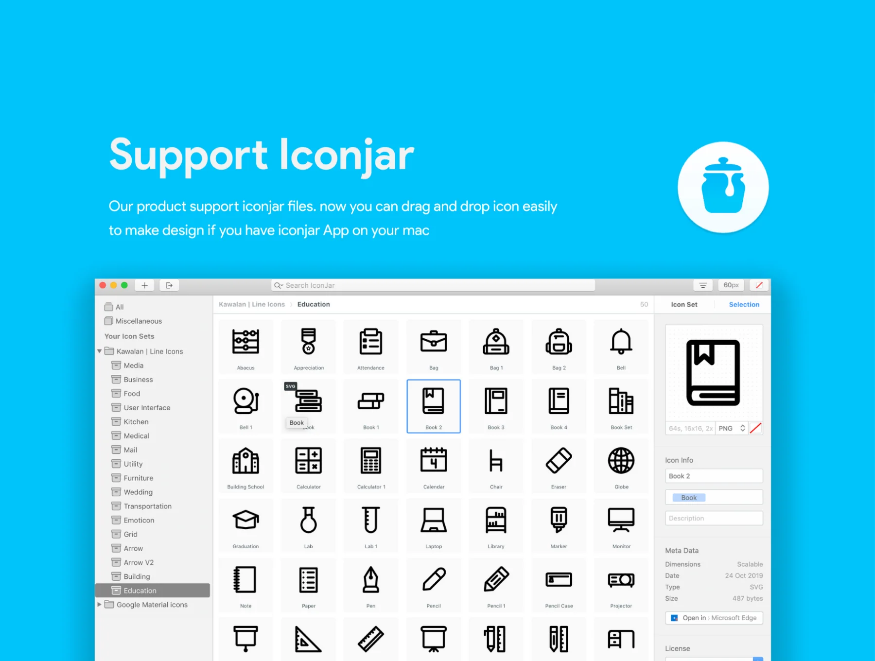 50 Education Line Icon 6