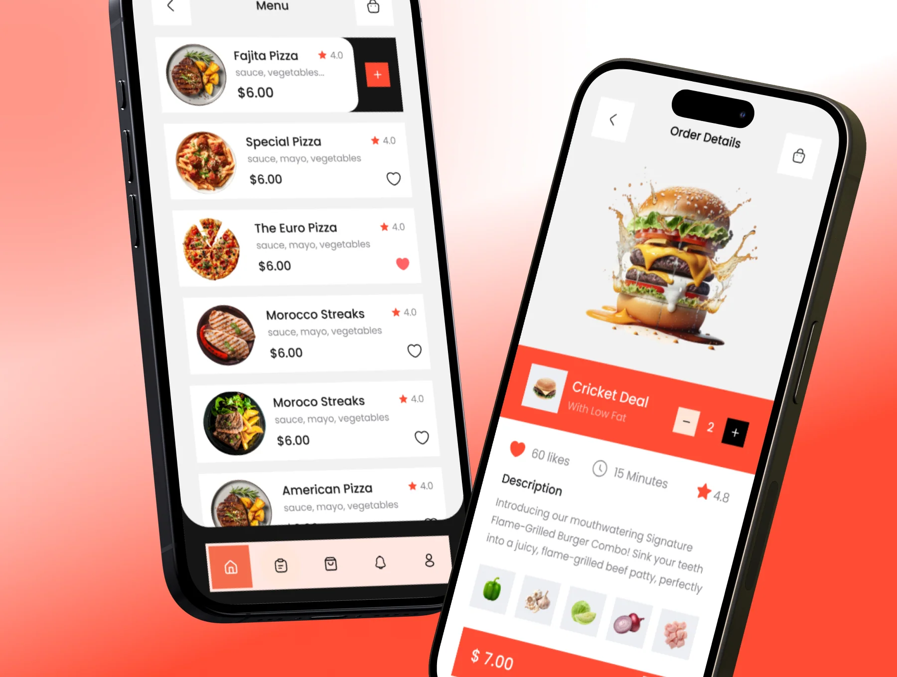 50+ Food Delivery Mobile App UI Kit 4
