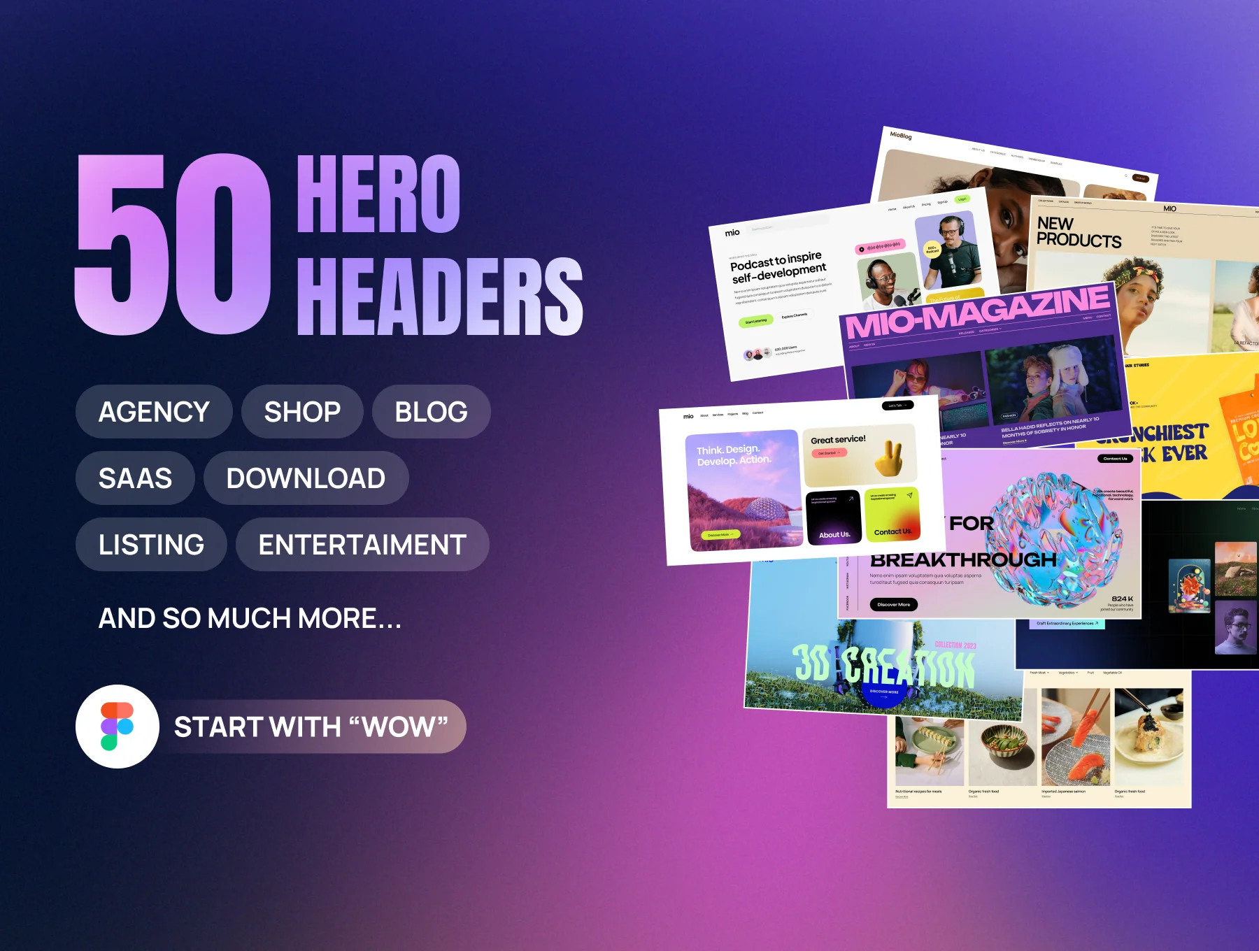 50 Hero Headers