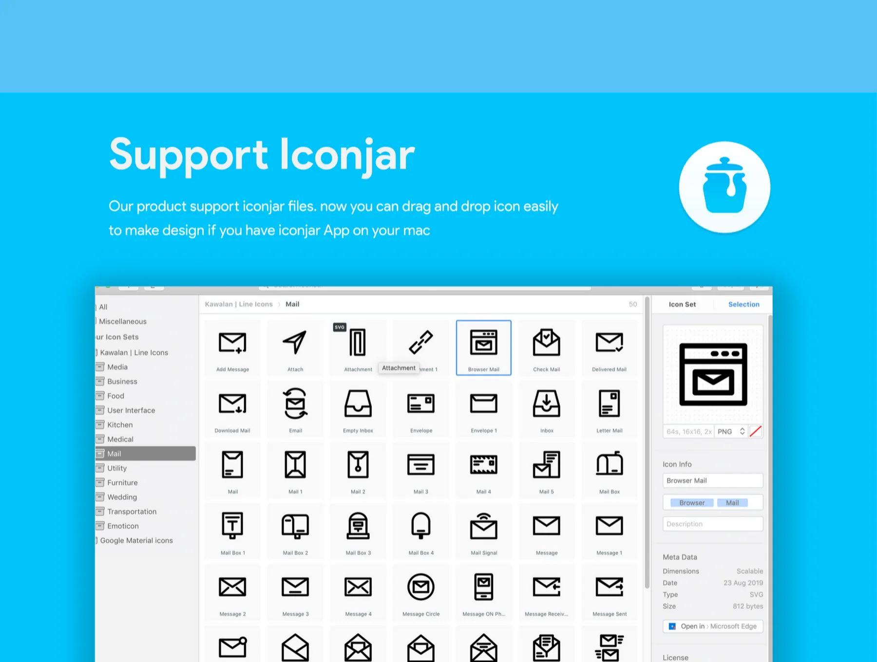 50 Mail Line icon 6