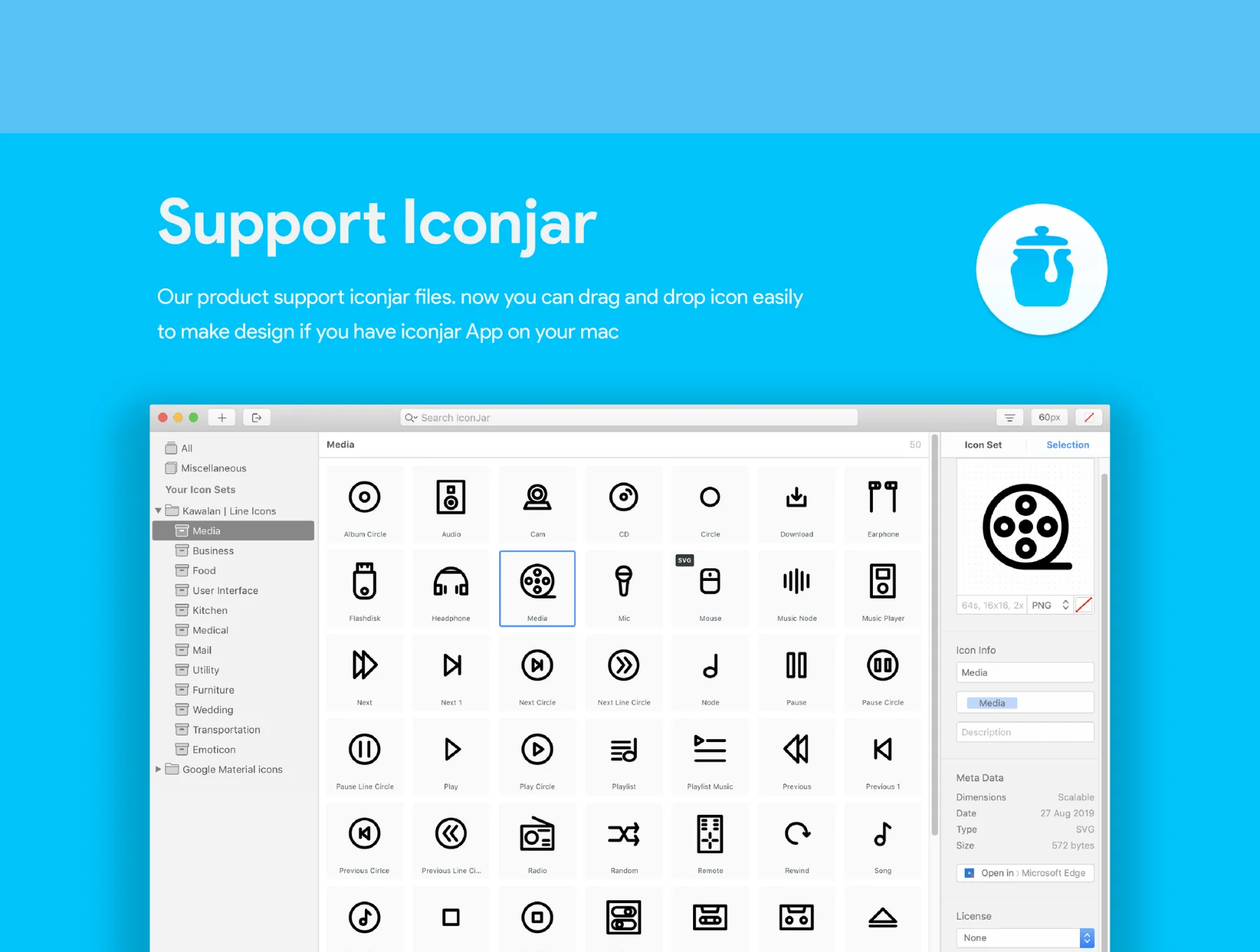 50 Multimedia Line Icon 8