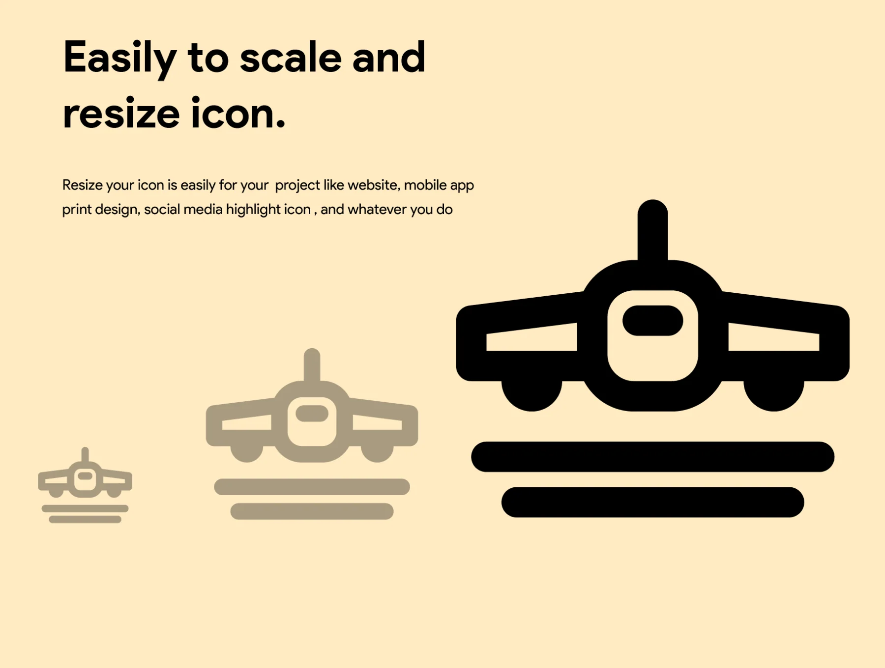 50 Transportation Line Icon 3