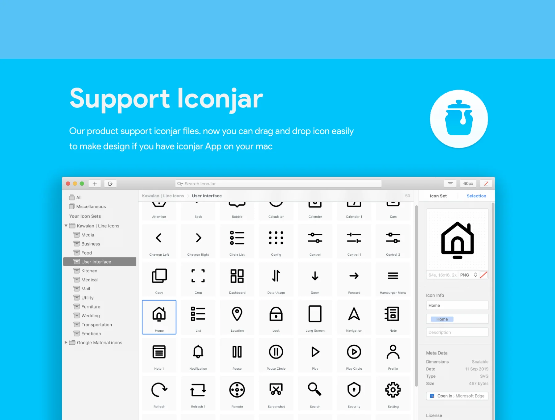 50 User Interface Line Icon 6