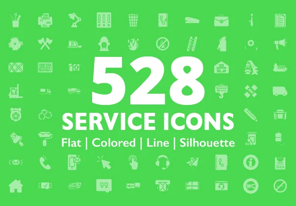 528 Service Icons