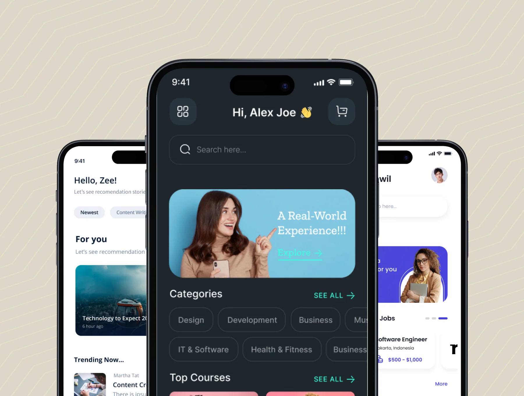 7 in 1 - Multipurpose App UI Kit 5
