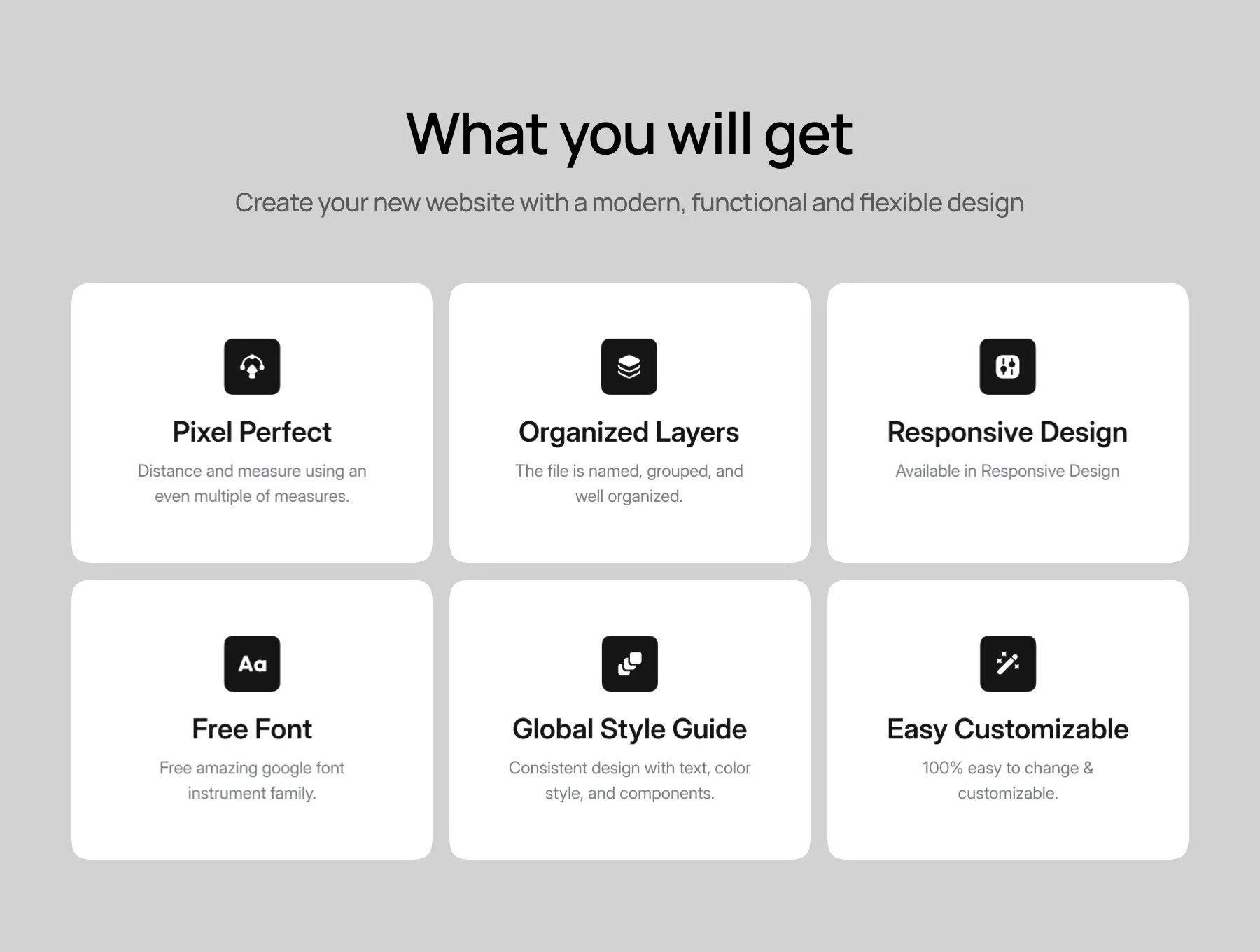 6 Premium Landing Page UI Kit Collection 2