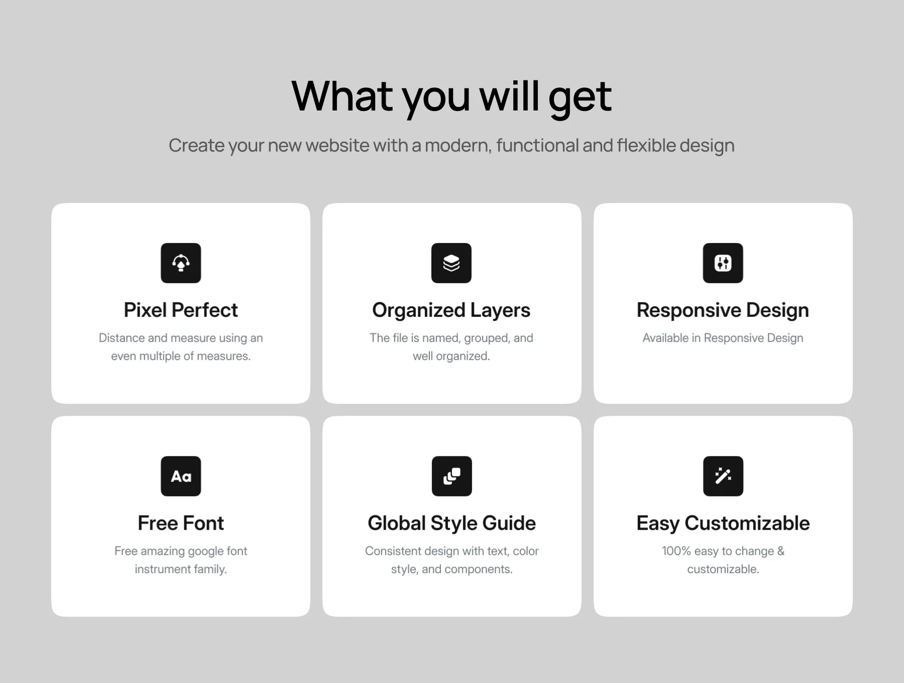 6 Premium Web Landing UI Kits 2