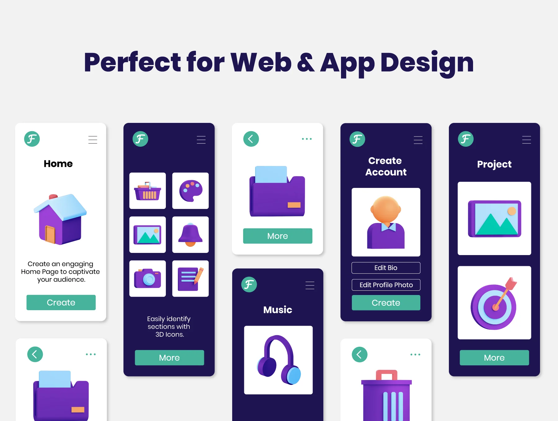 60 3D Web Icons 5