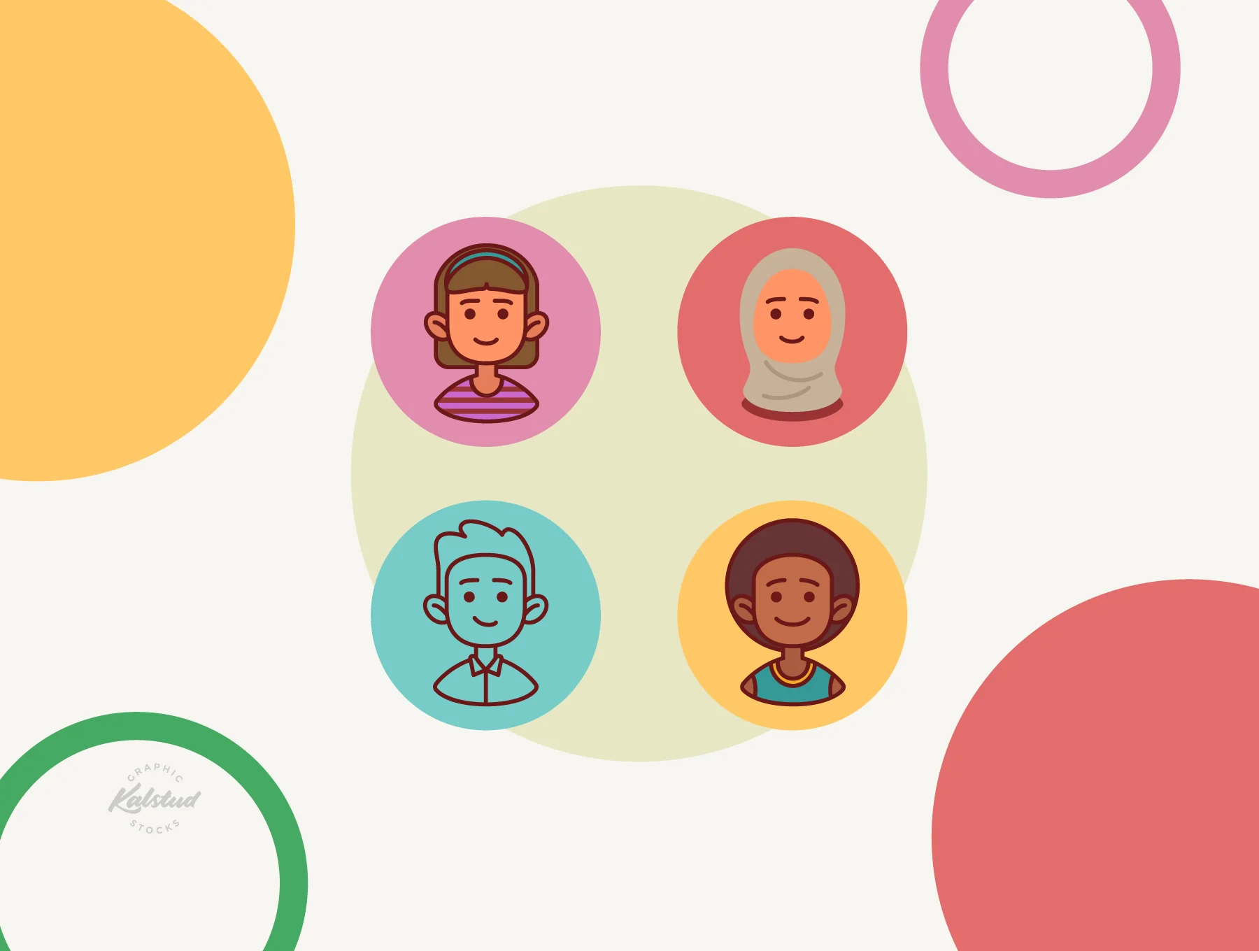 60 Kids Avatar Icons 5
