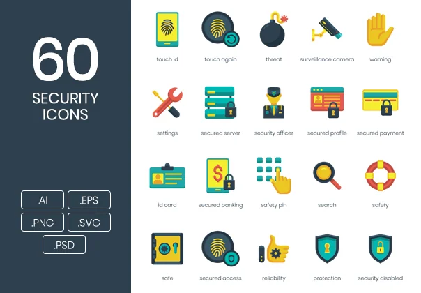 60 Security Icons