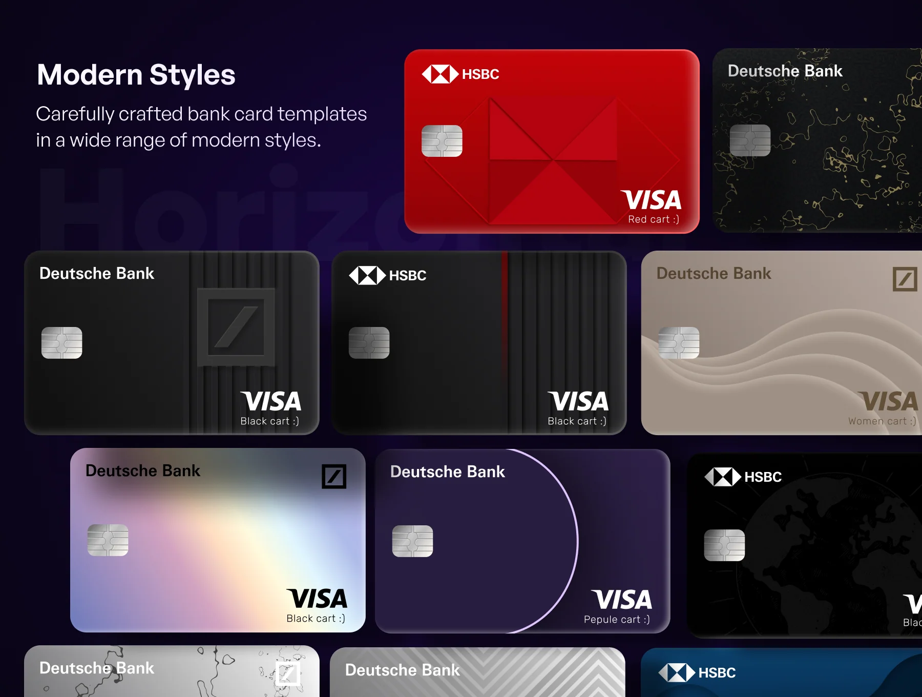 600+ Bank Card Templates – Credit Card UI Kit (Svg, Figma, AI) 4