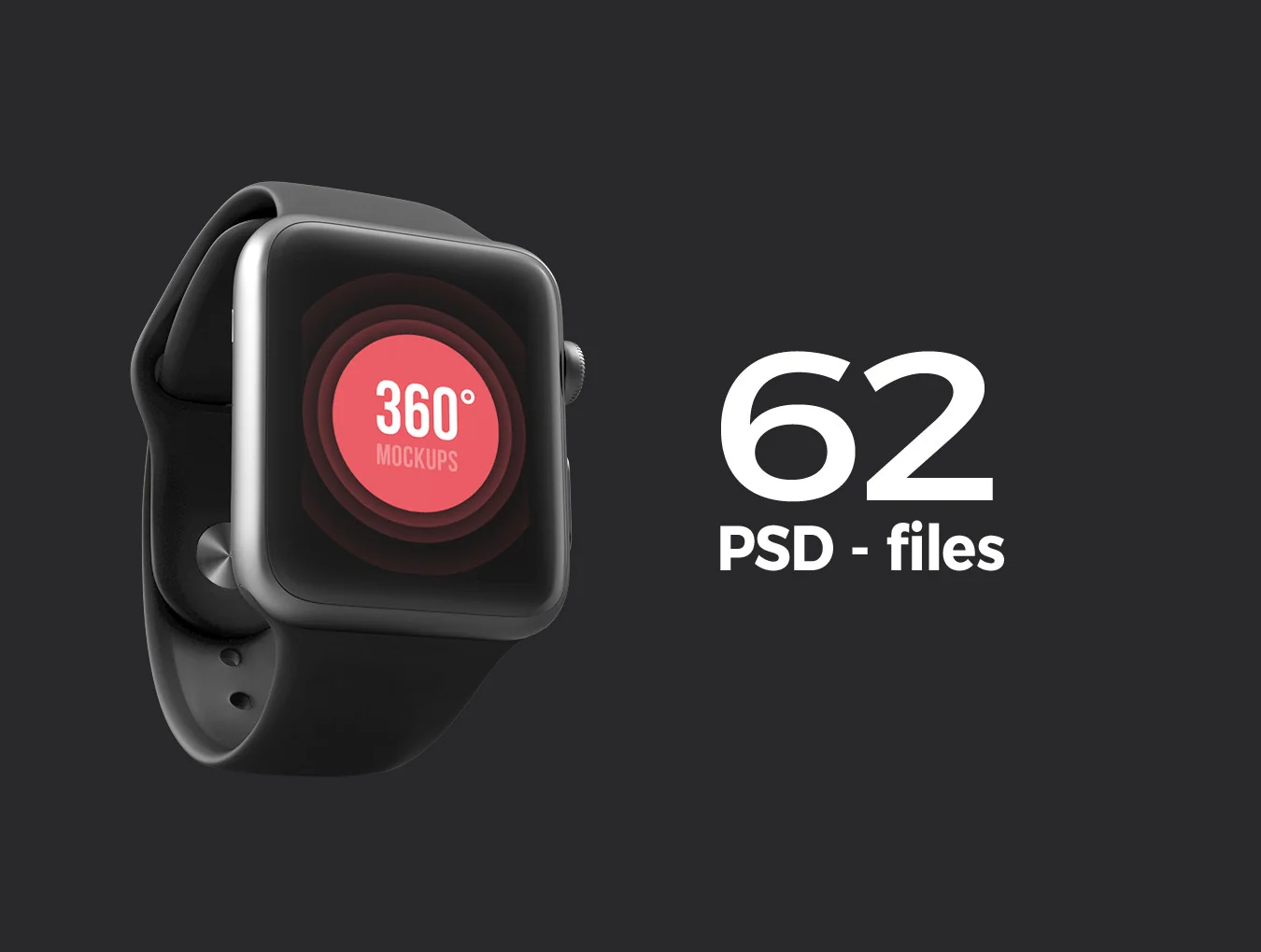 62 Apple Watch Mockups