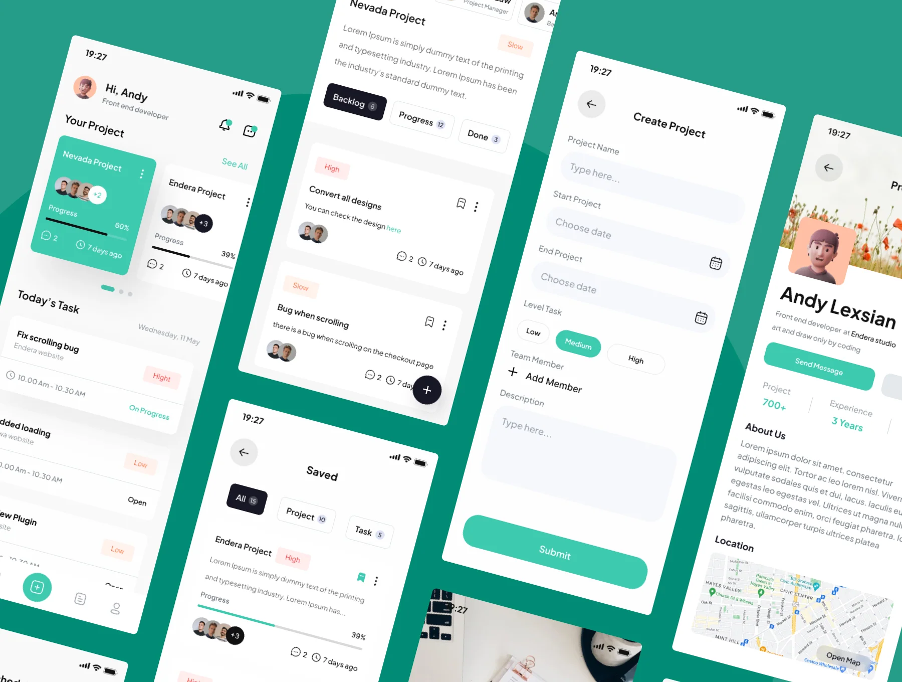 Tasking - Task Management Apps UI Kits 5