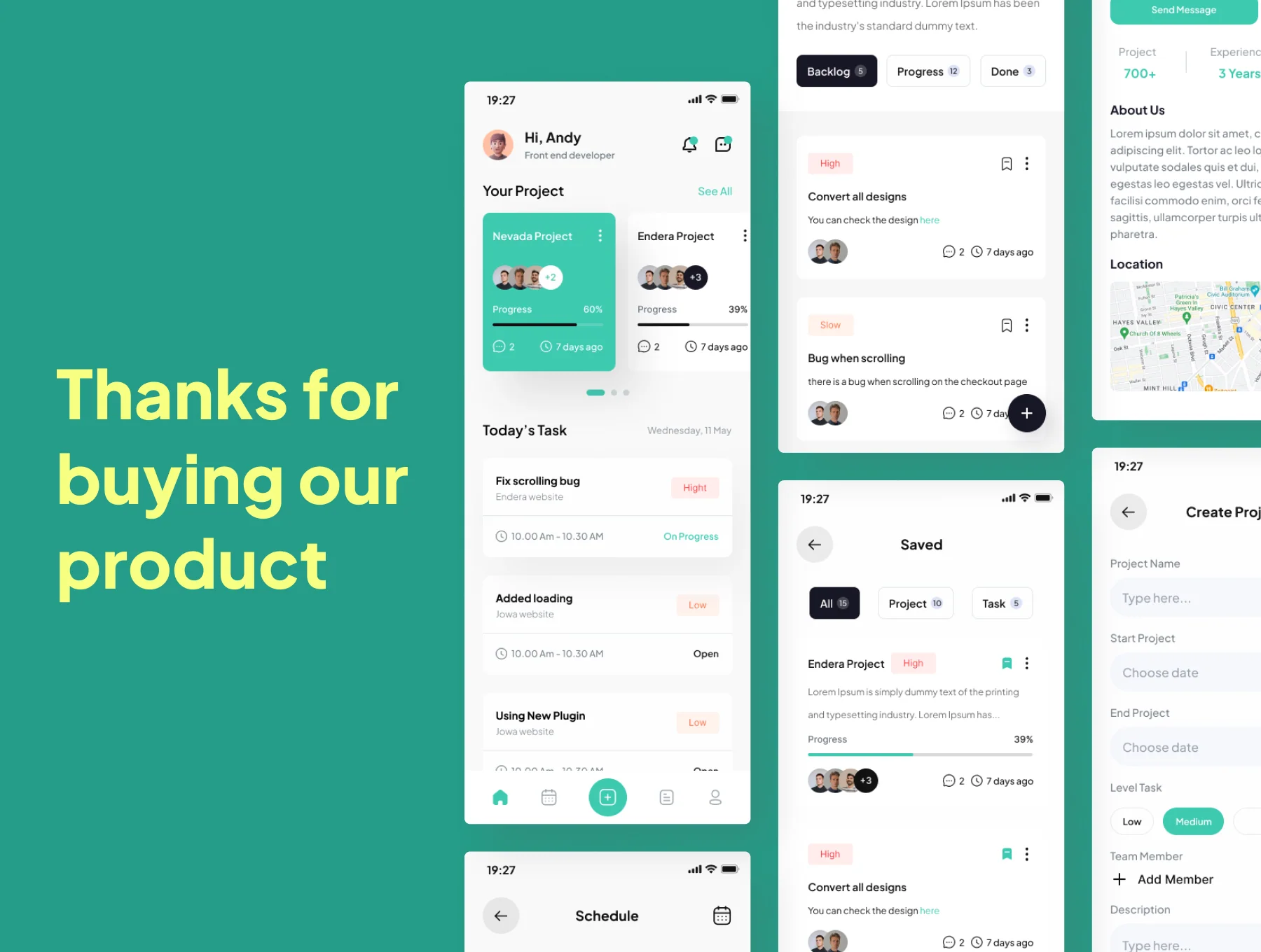 Tasking - Task Management Apps UI Kits 6