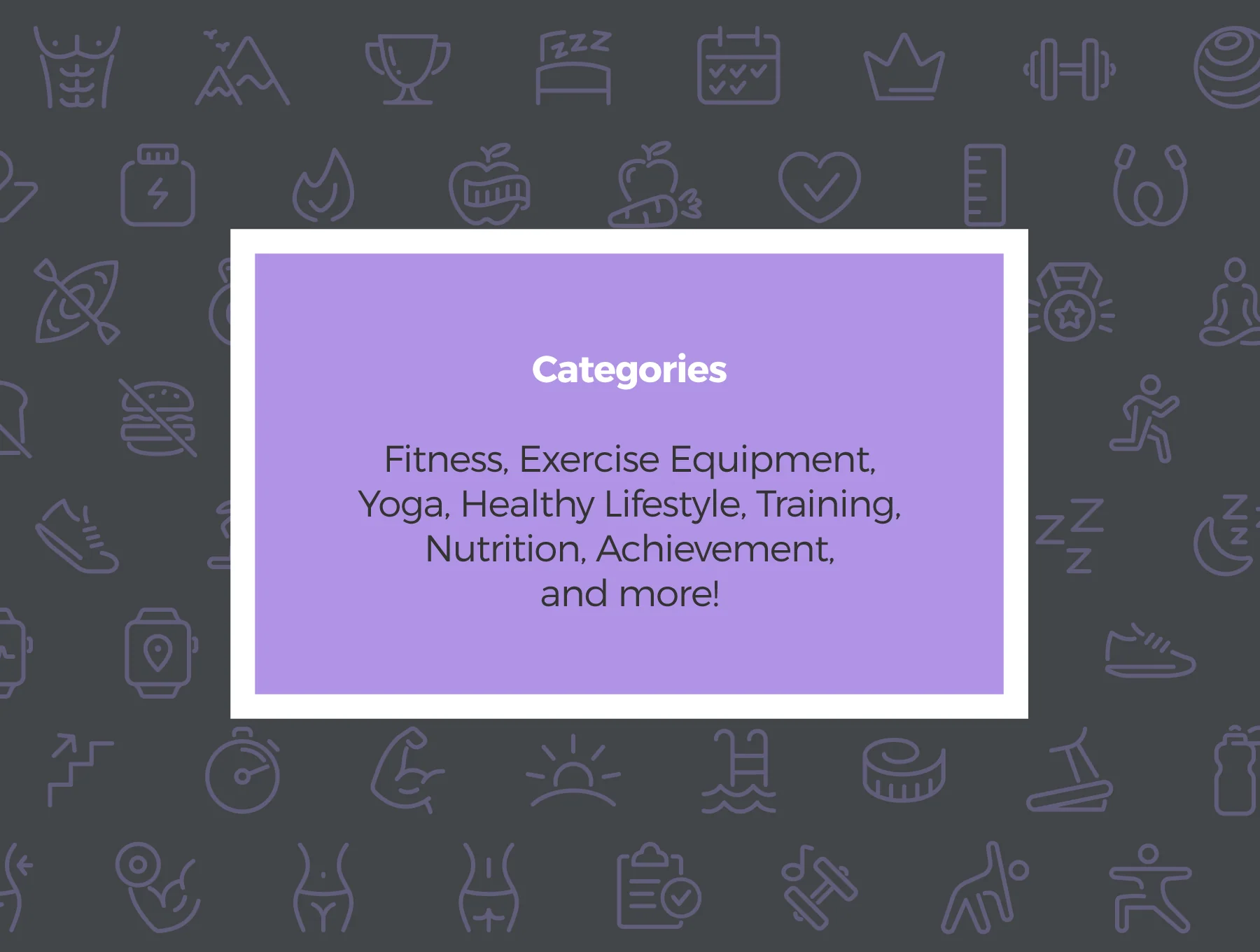64 Fitness Icons 4