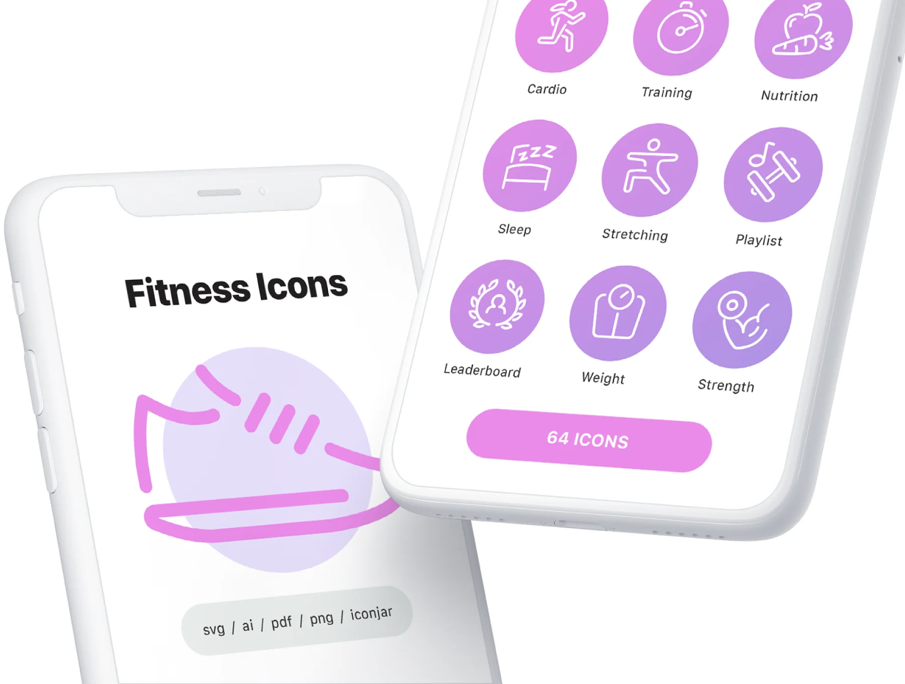 64 Fitness Icons 7