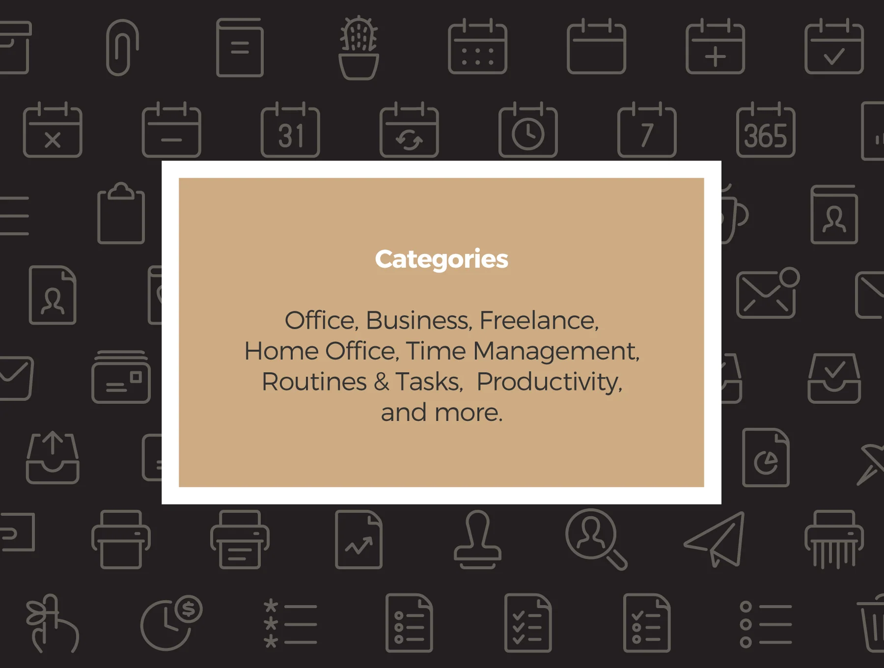 64 Office Icons 3